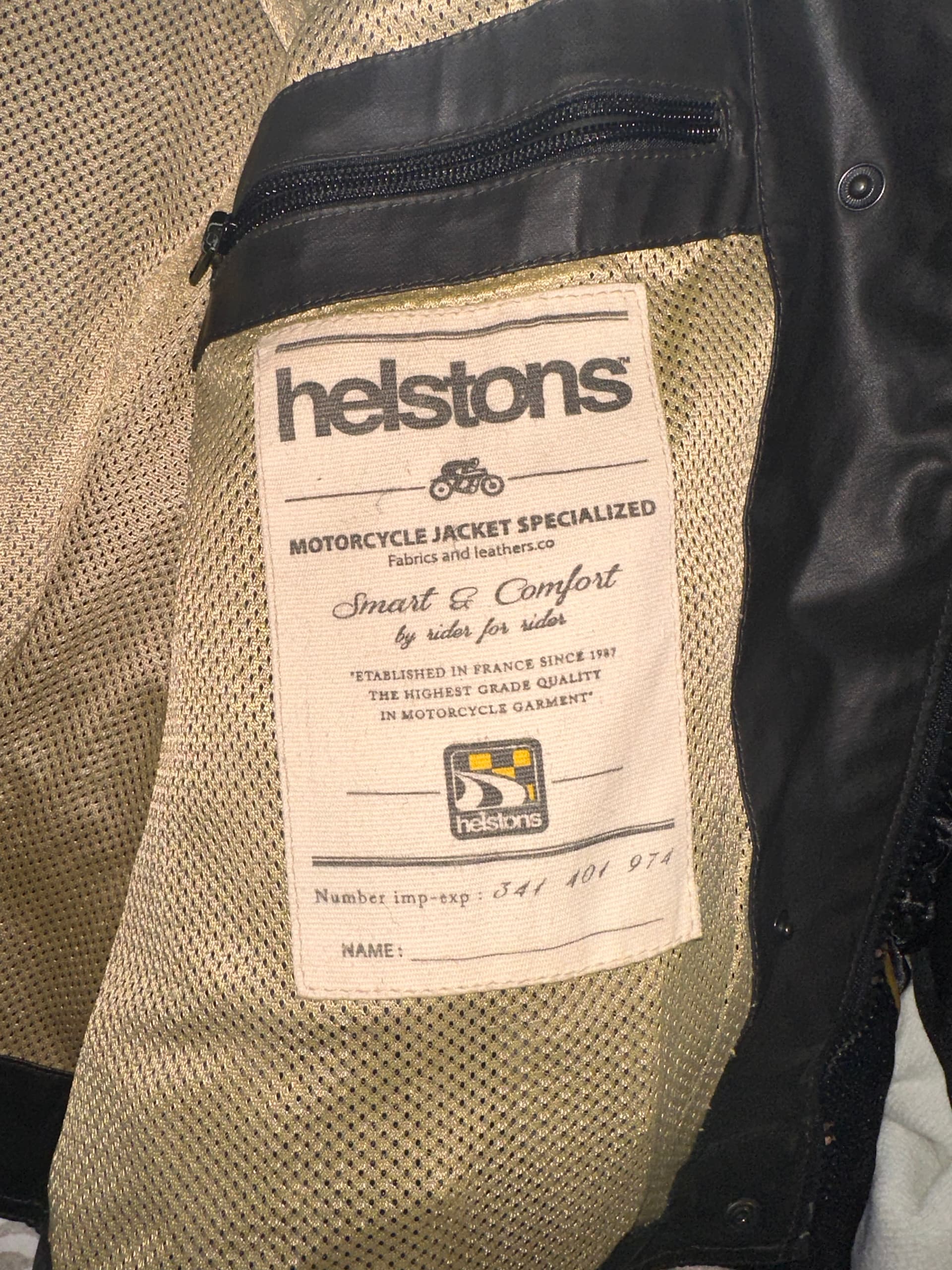 blouson helstons