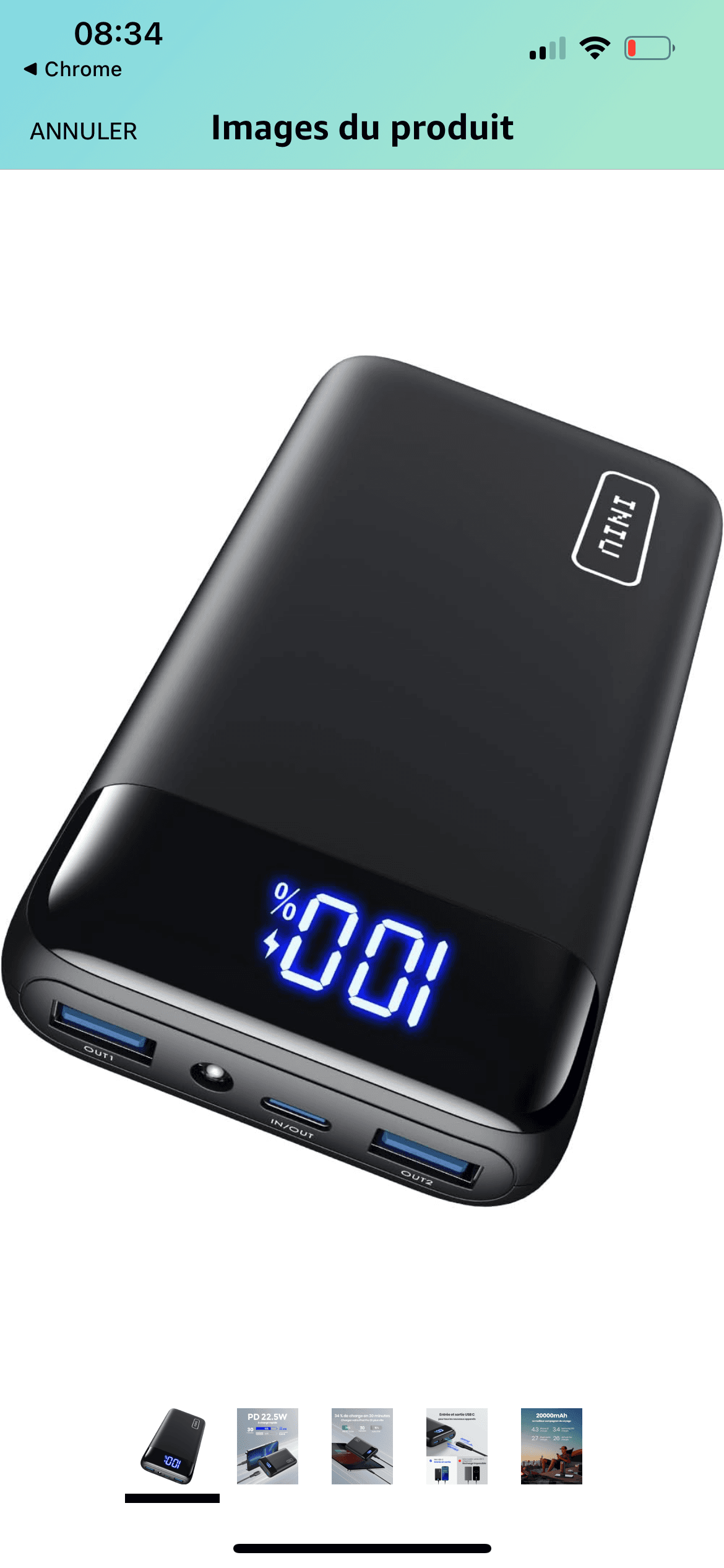 Batterie externe pour téléphone — photo 3/5