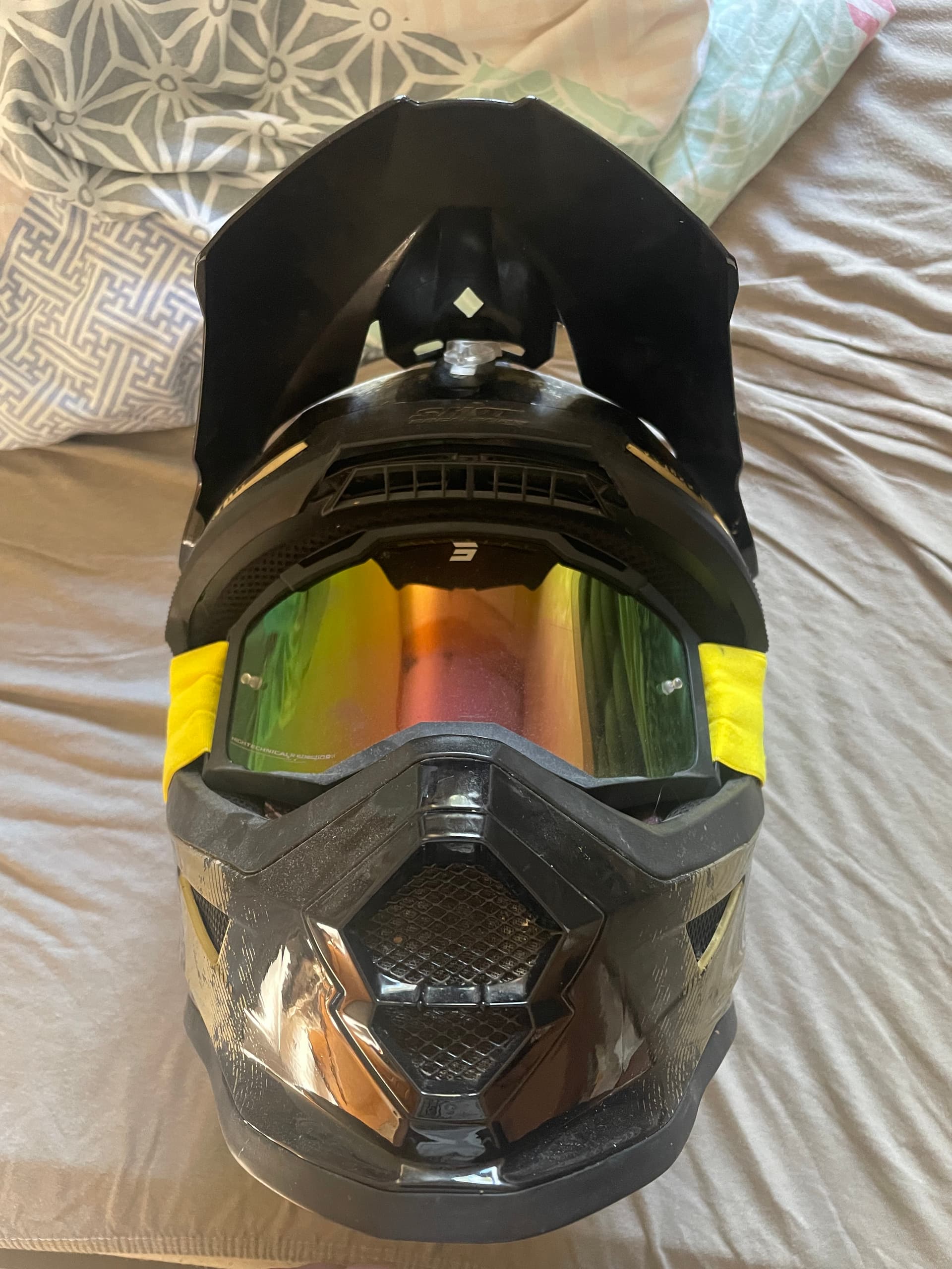 Casque moto cross
