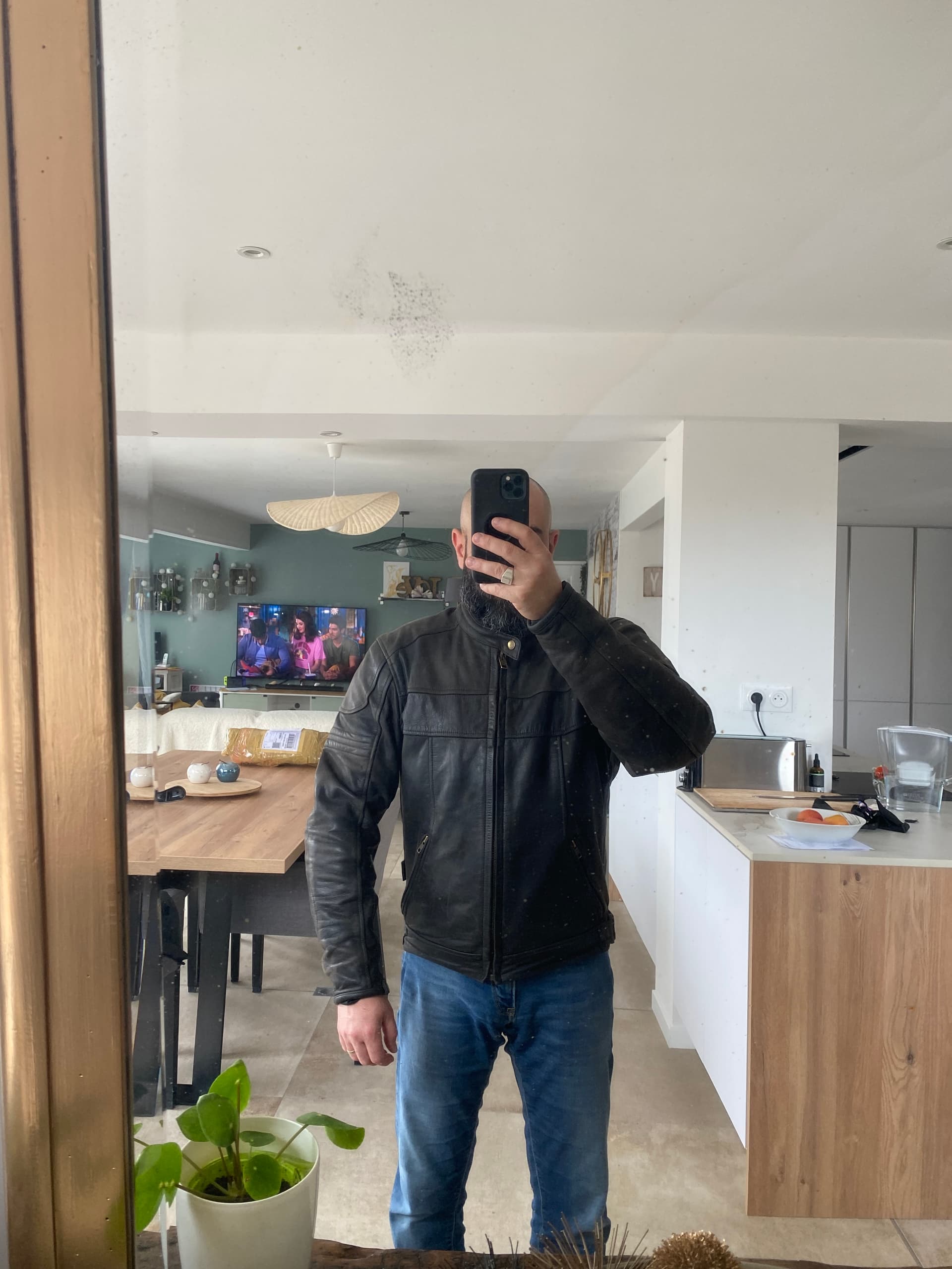 Blouson cuir helstons taille M