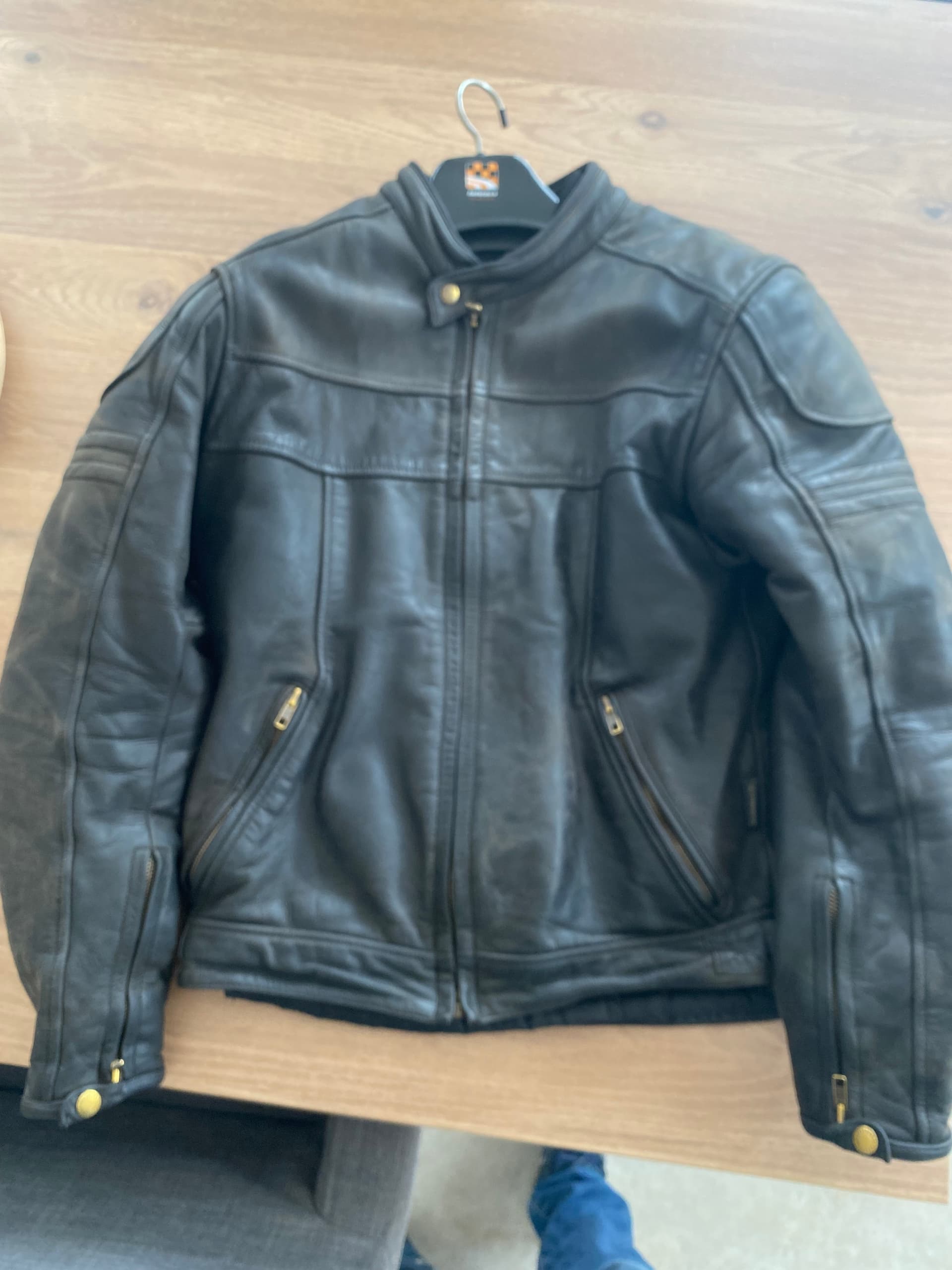 Blouson cuir helstons taille M — photo 2/5