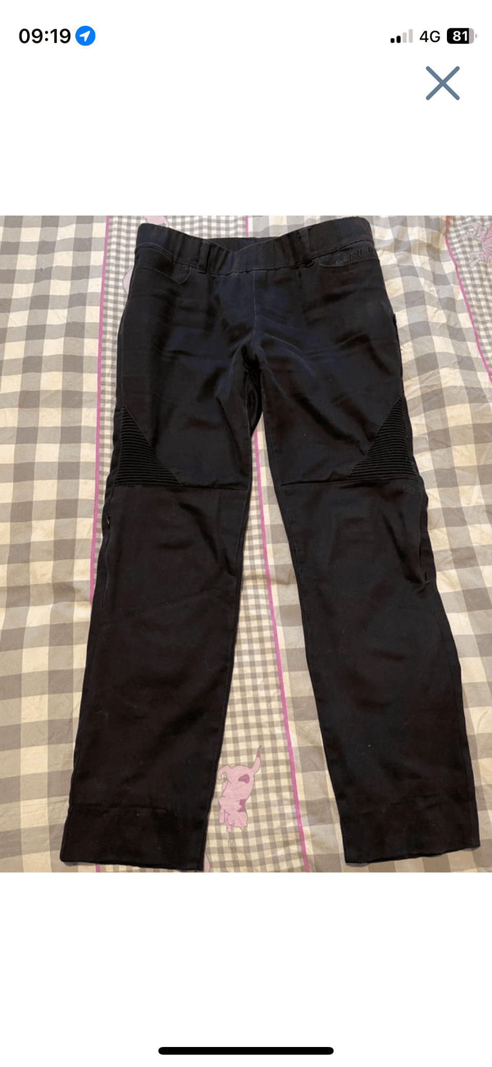 Jean pantalon moto Bering Lady Peggy noir