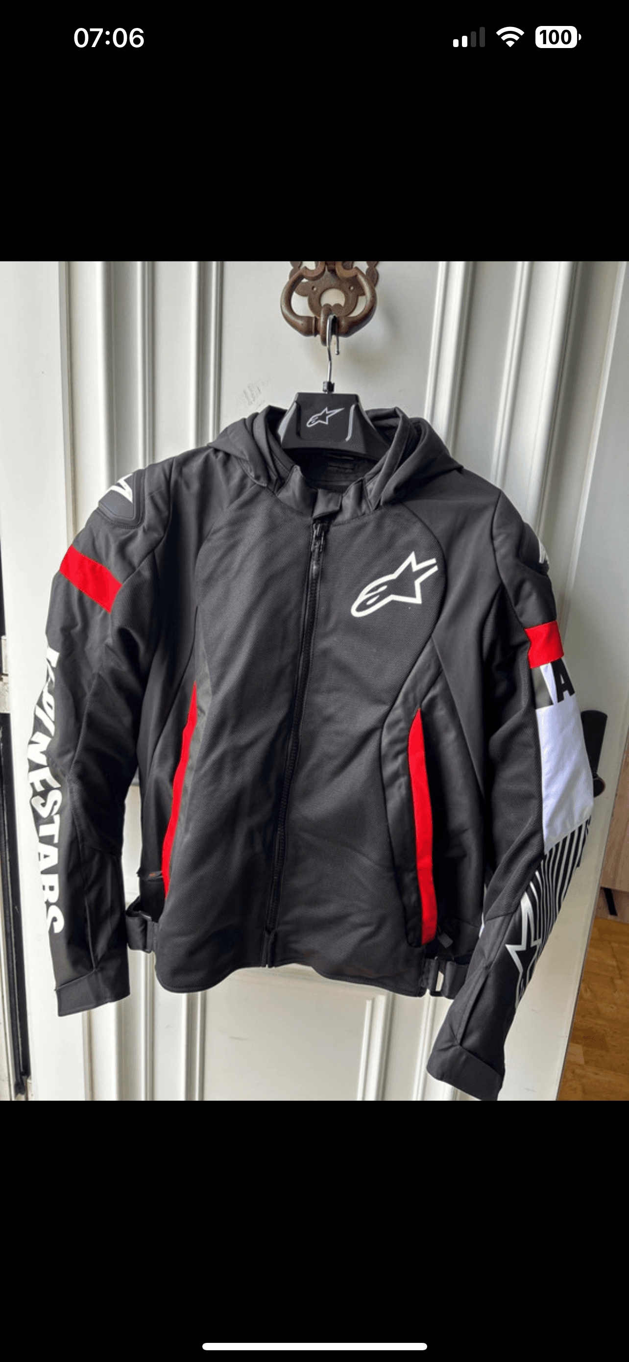 Veste été homme Zara Alpinestars — photo 1/5