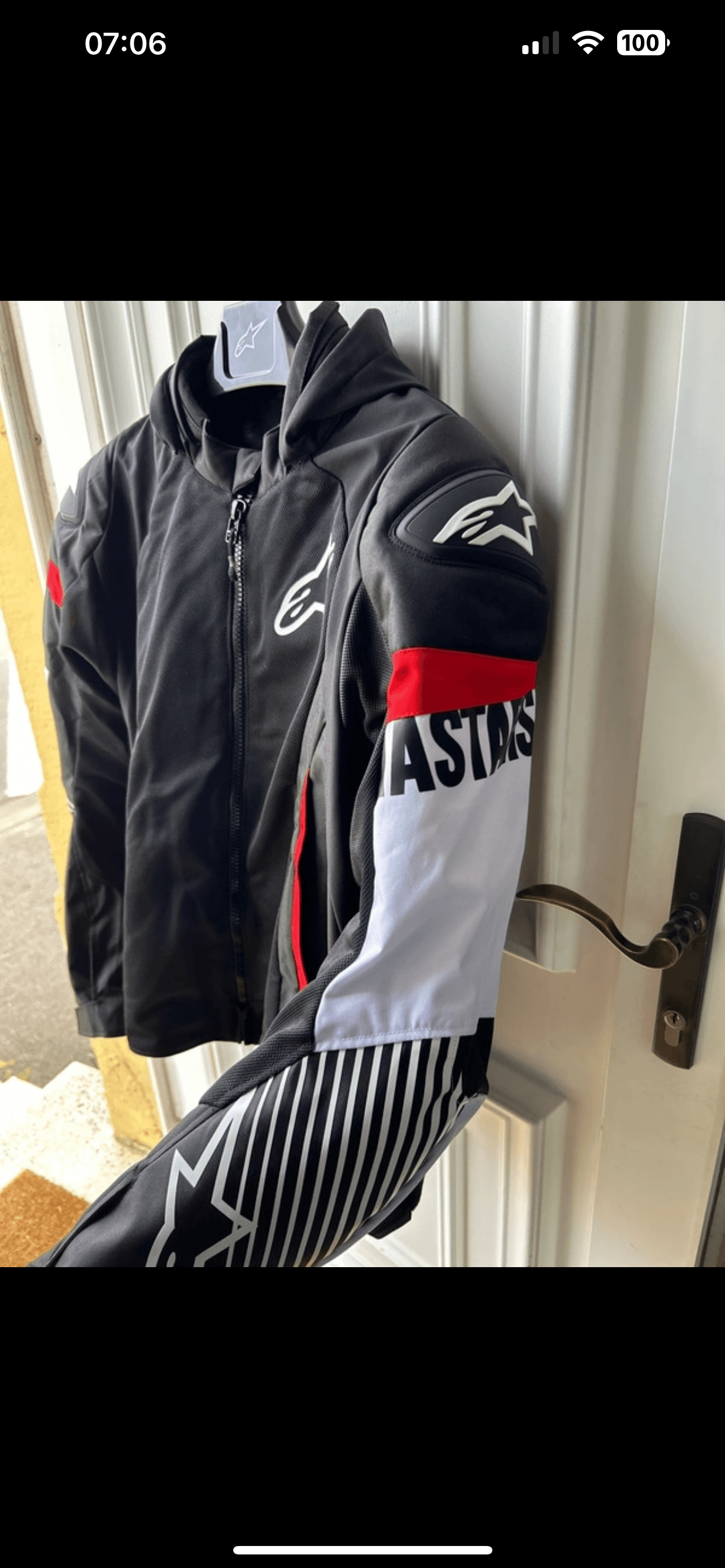 Veste été homme Zara Alpinestars — photo 2/5