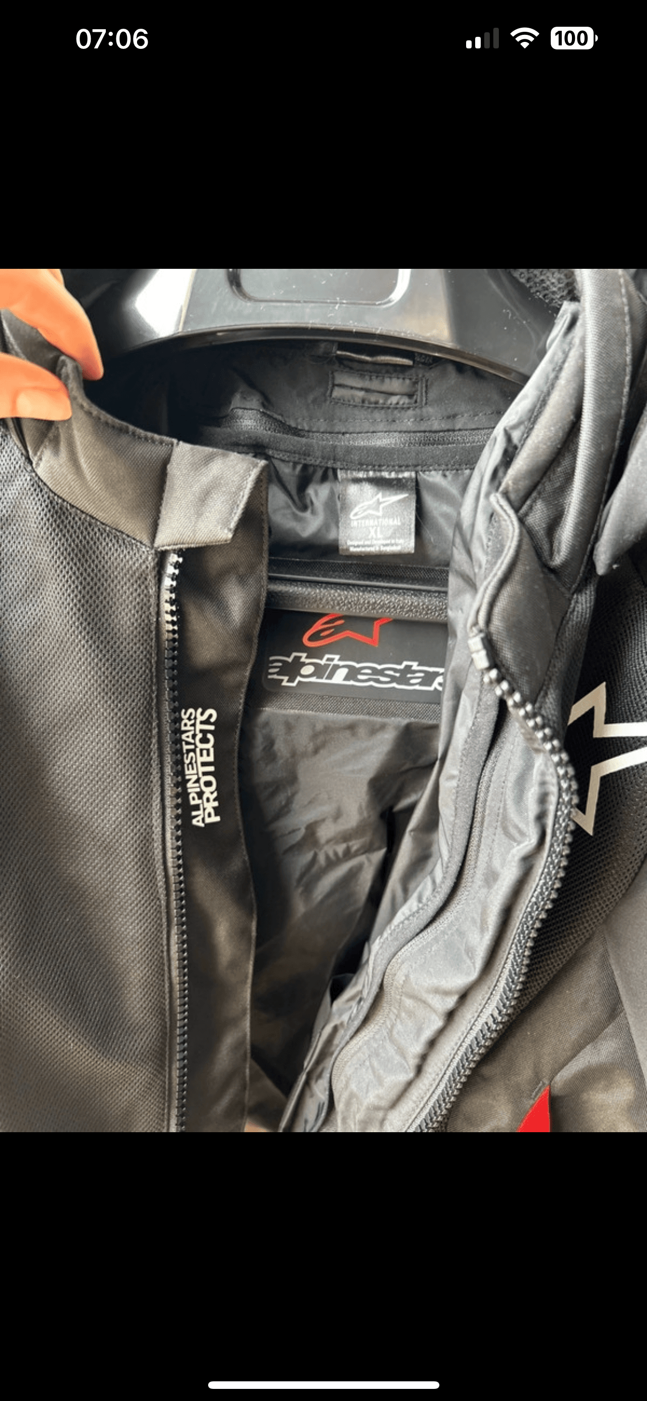 Veste été homme Zara Alpinestars — photo 3/5