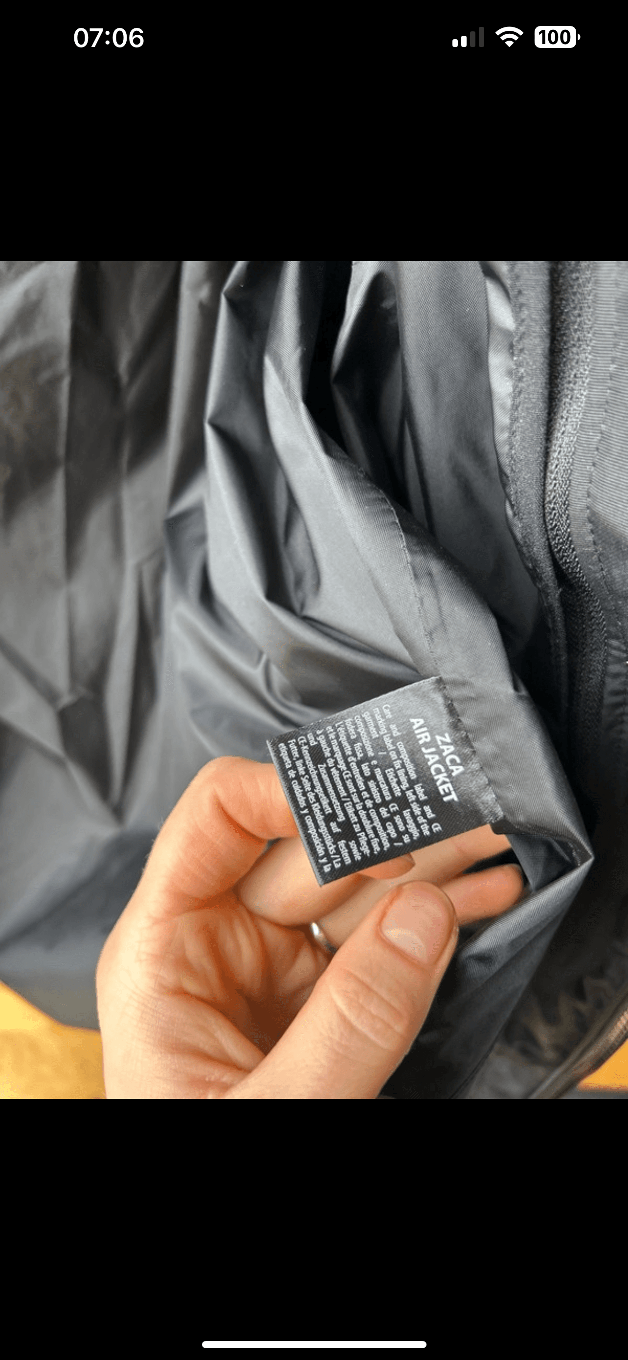 Veste été homme Zara Alpinestars — photo 5/5