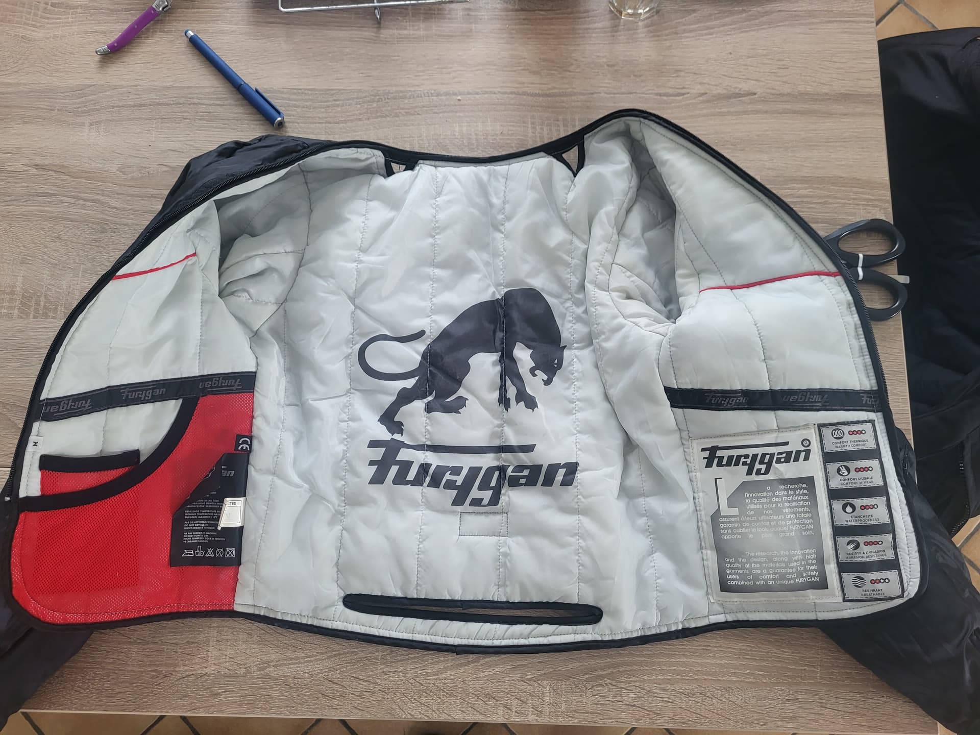 Veste moto femme FURYGAN — photo 2/3