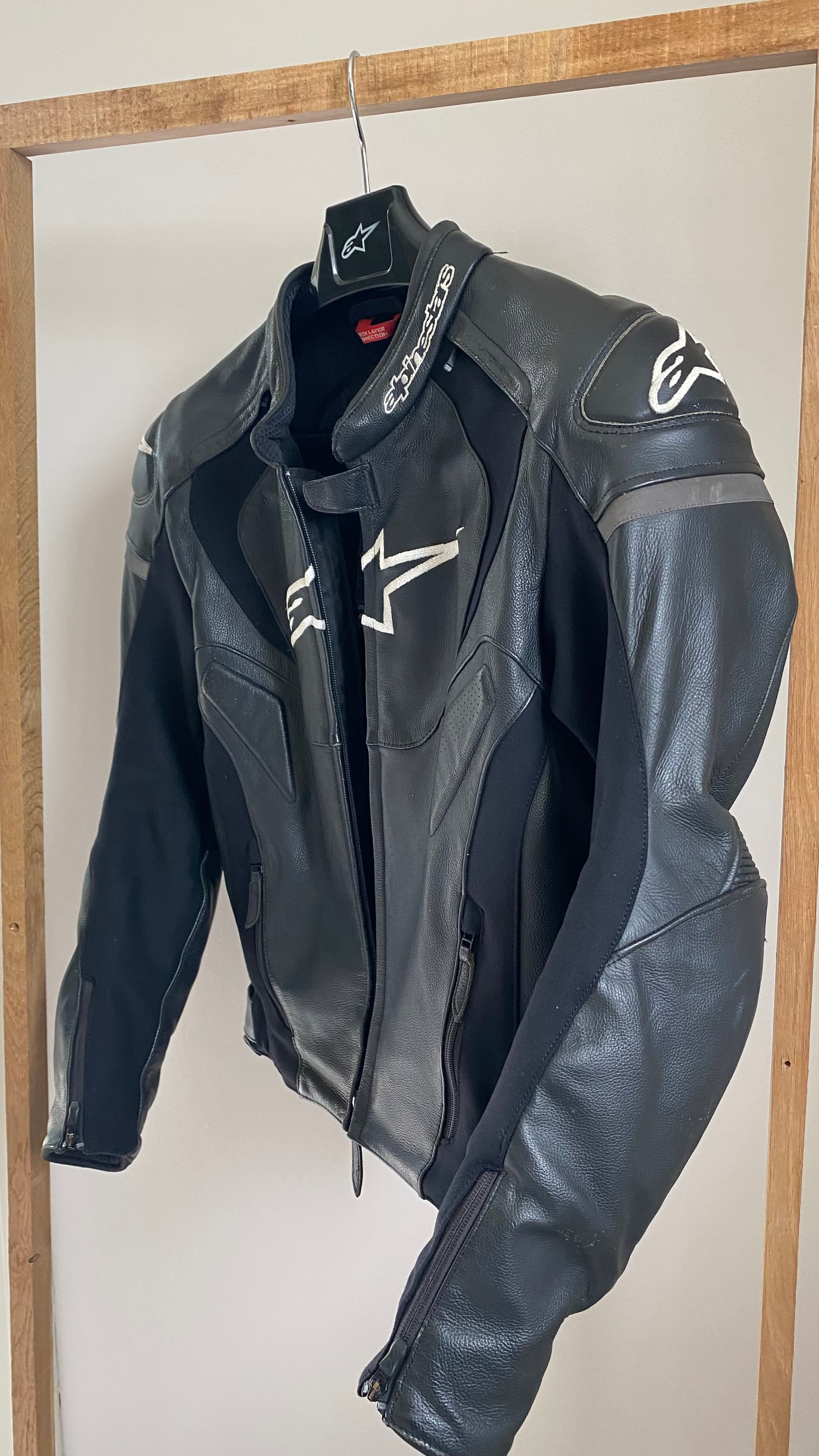Blouson Alpinestars Cuir Jaw V3 — photo 2/5