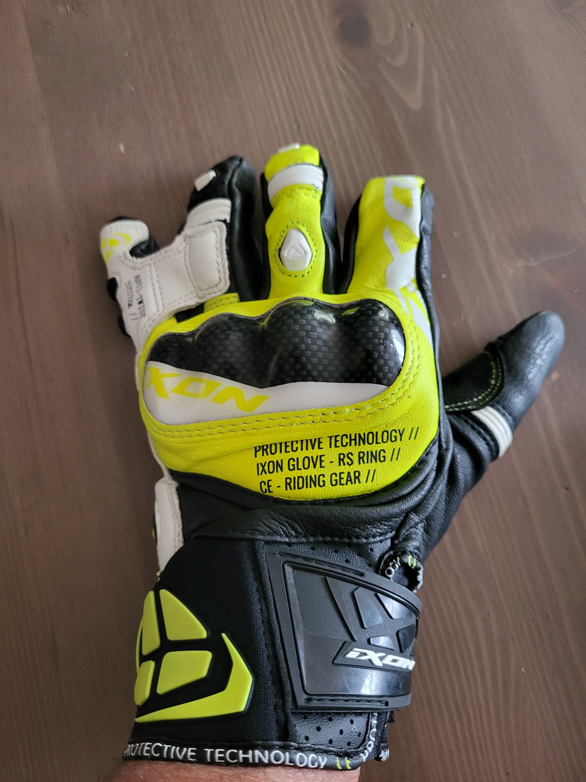 Gants moto IXON modèle RS RING — photo 2/4