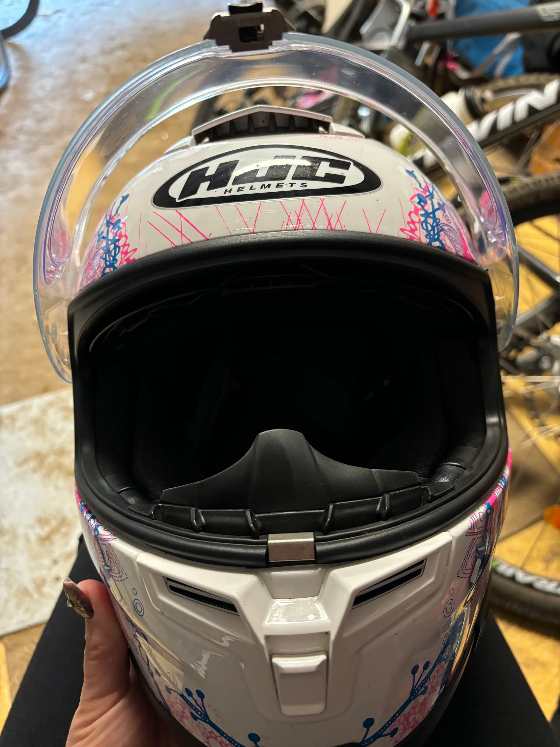 Casque moto Rpha 70 femme S