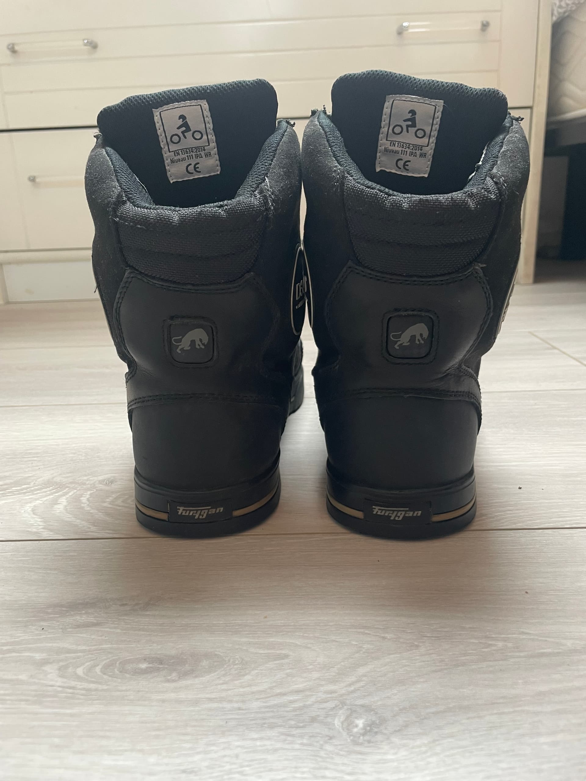 Chaussures moto Furygan D30 taille 44/45 — photo 4/5