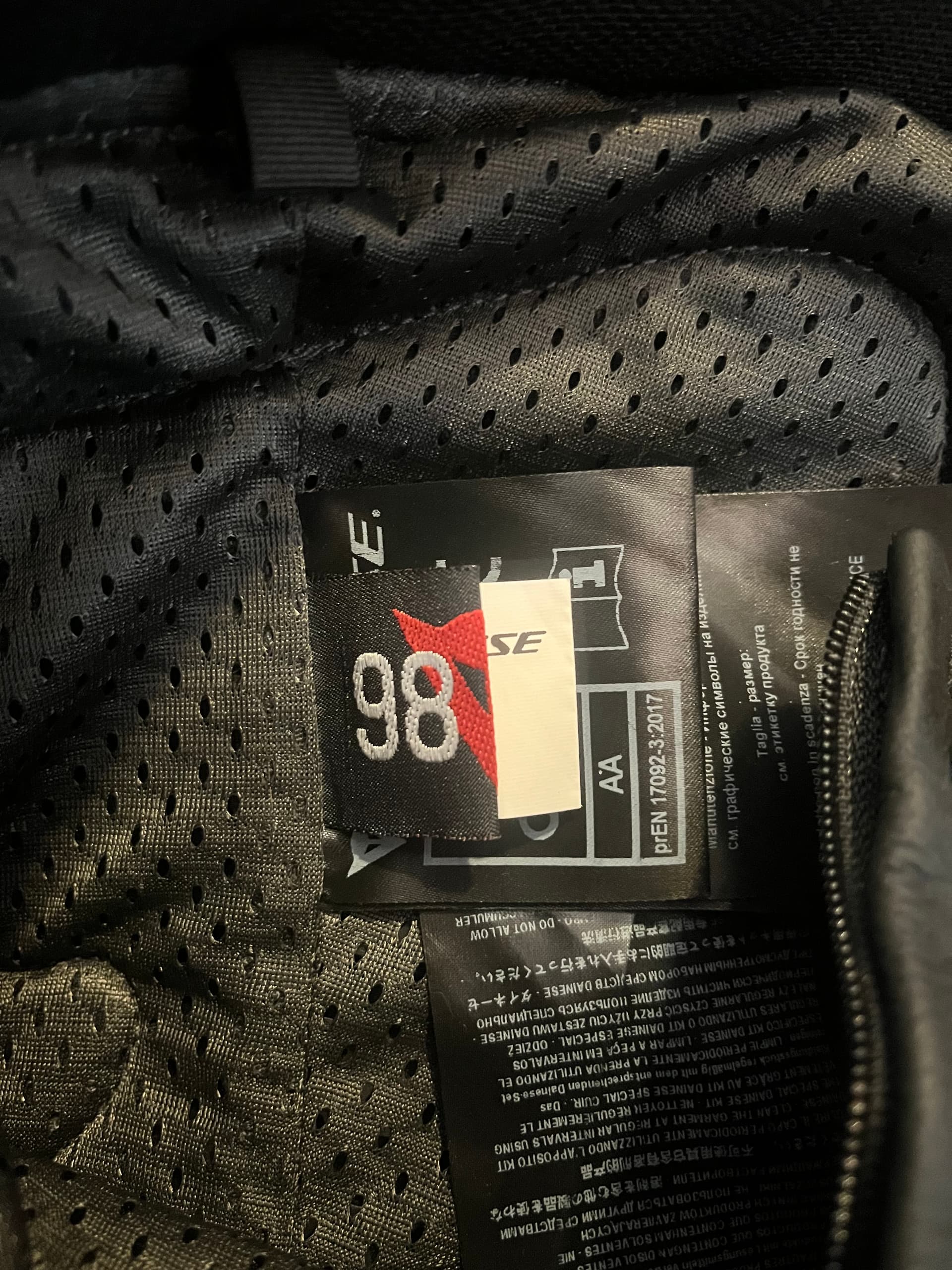 Pantalon moto cuir Dainese PONY — photo 3/3