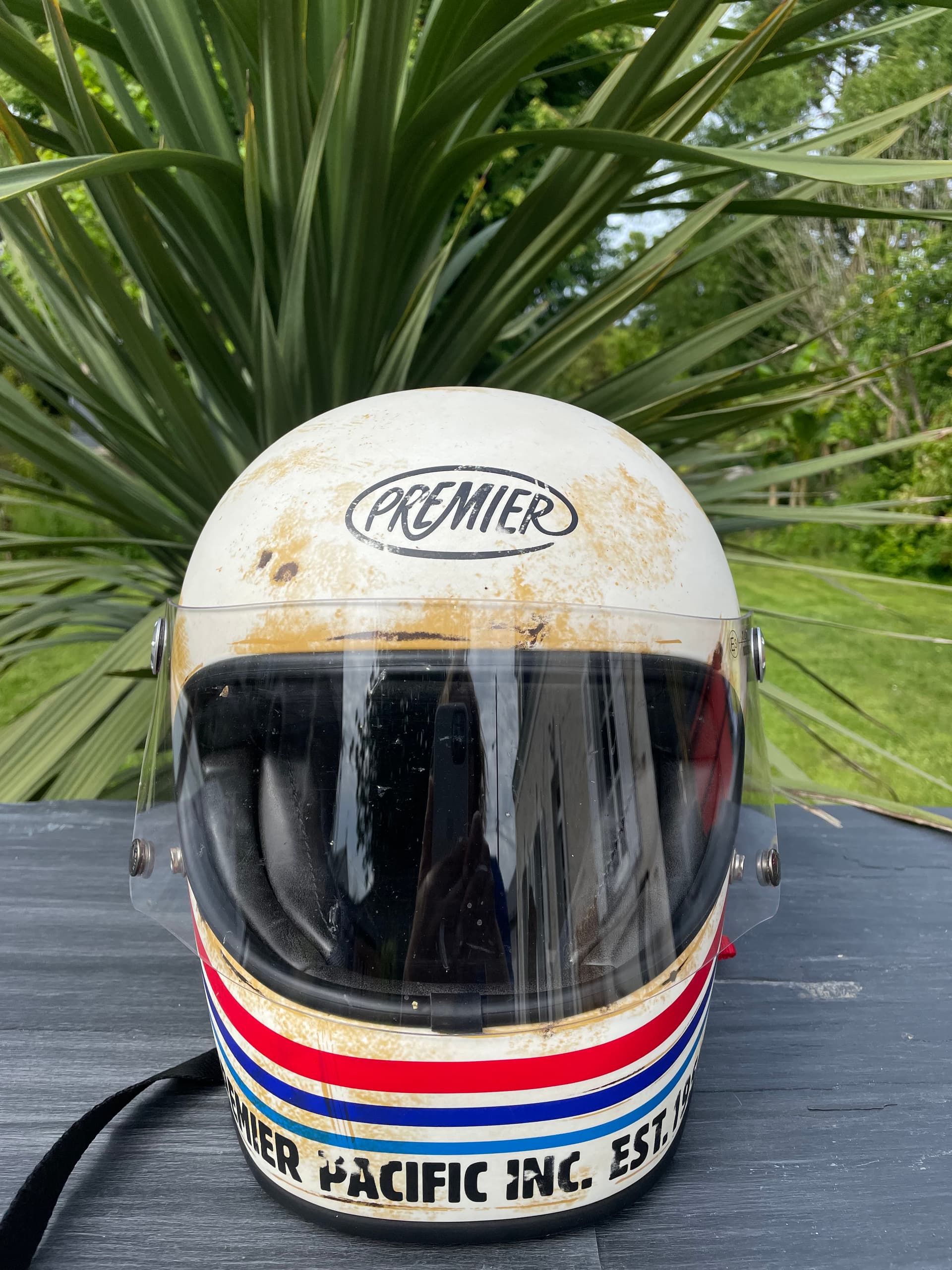 Casque intégral vintage