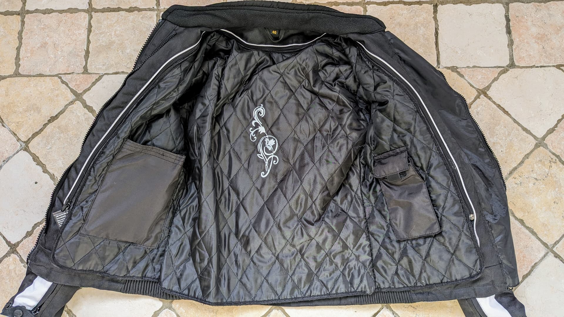 Blouson moto femme Sace taille 40 — photo 3/3