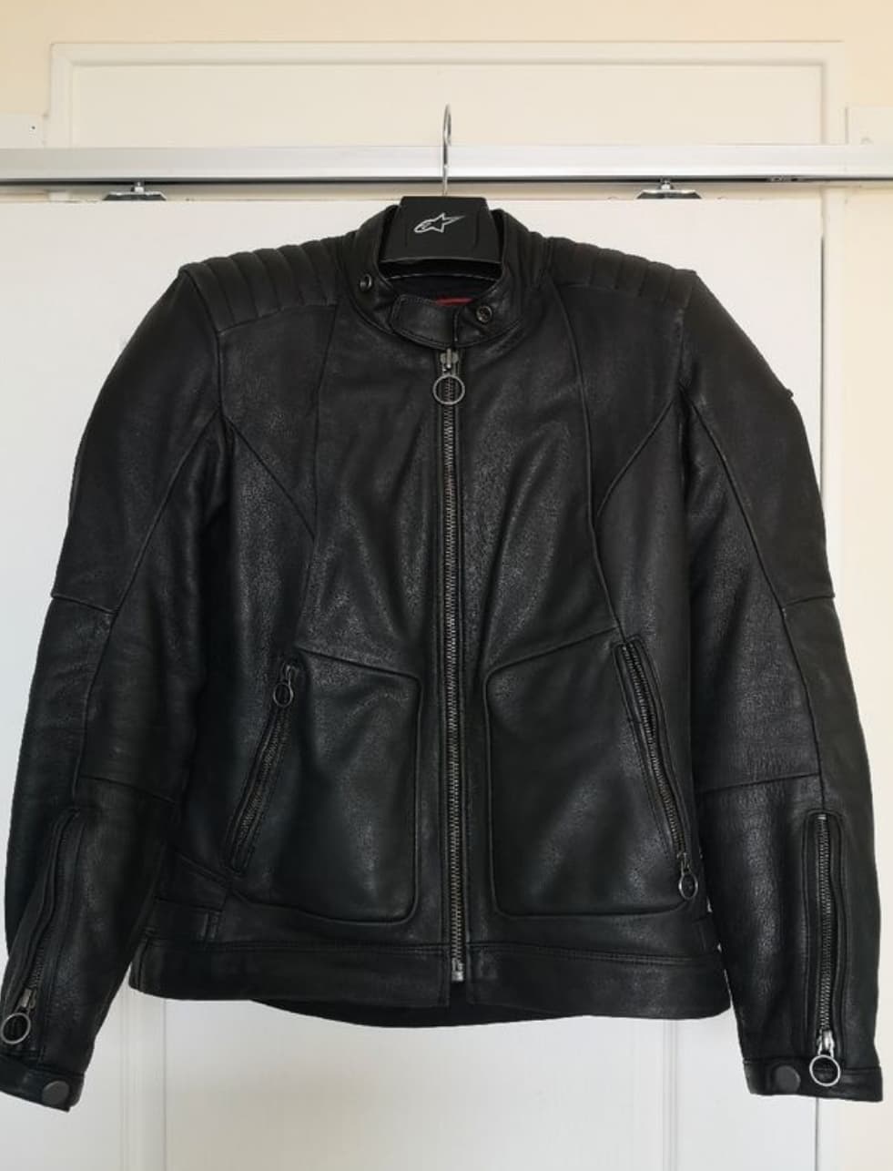 Veste cuir Gal femme Alpinestars toutes saisons