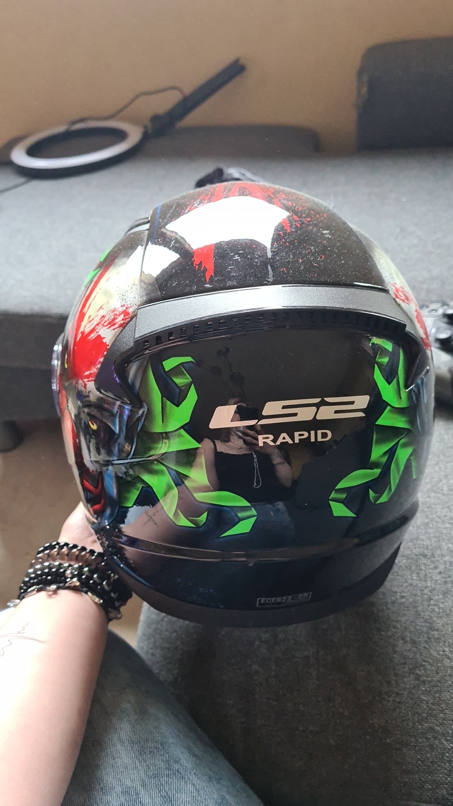 casque moto — photo 3/4