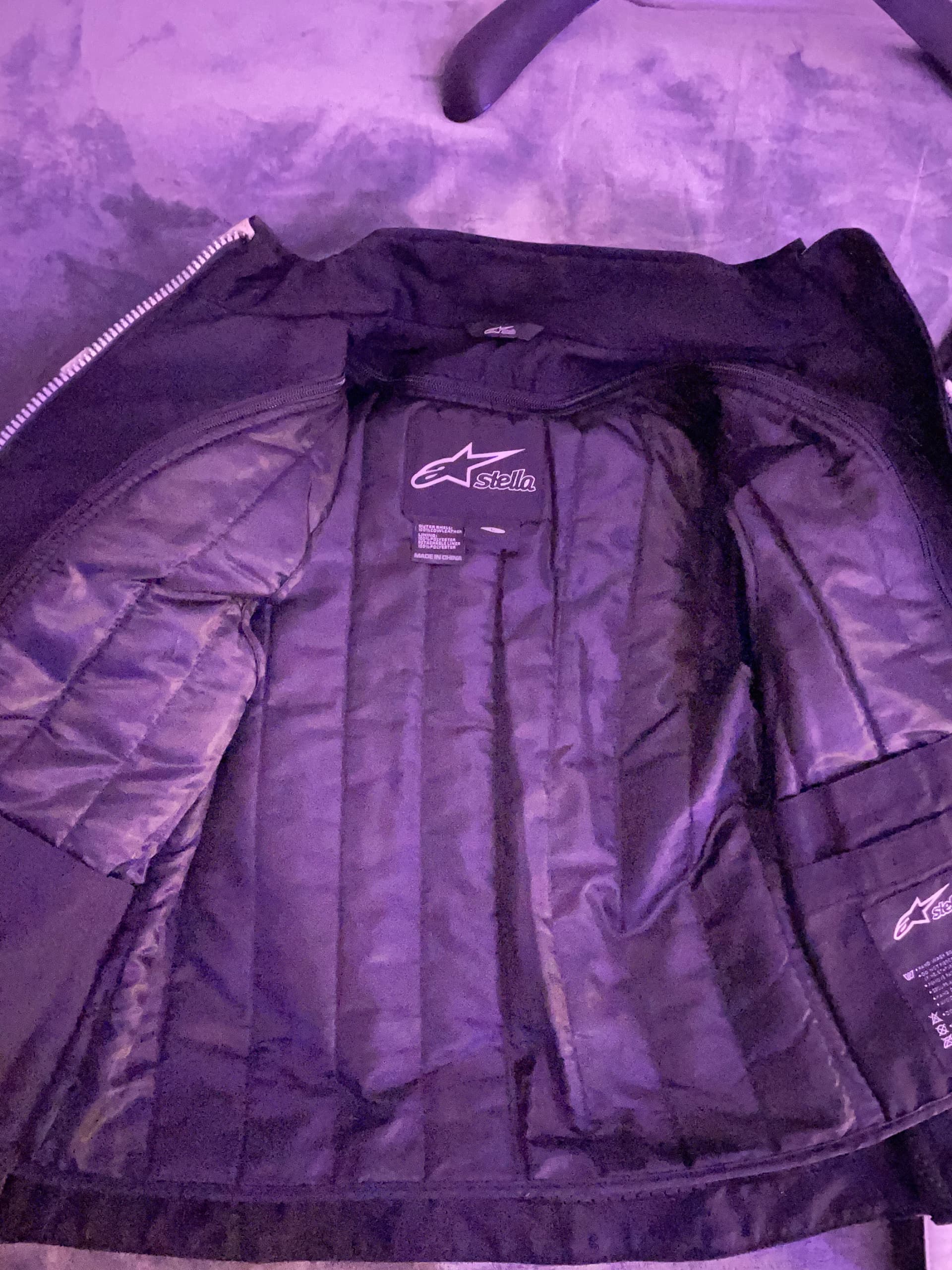 Blouson veste en cuir alpinestars Stella femme — photo 3/5