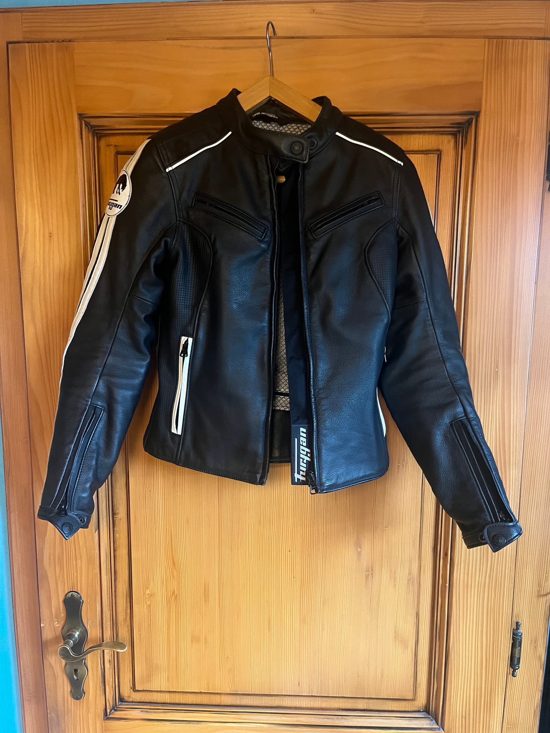 Veste cuir moto femme Furigan — photo 2/5