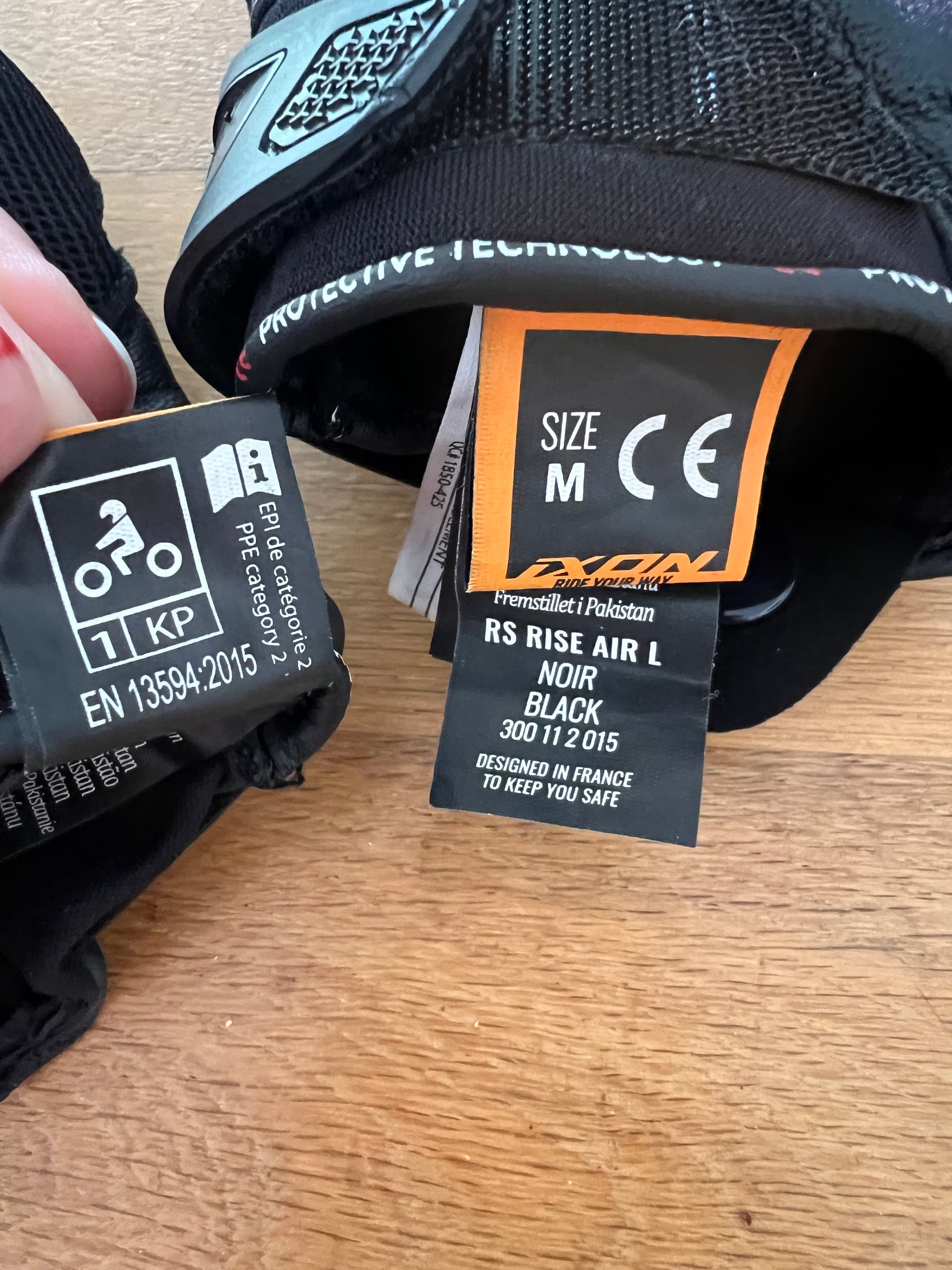 Gants d’été IXON — photo 4/4