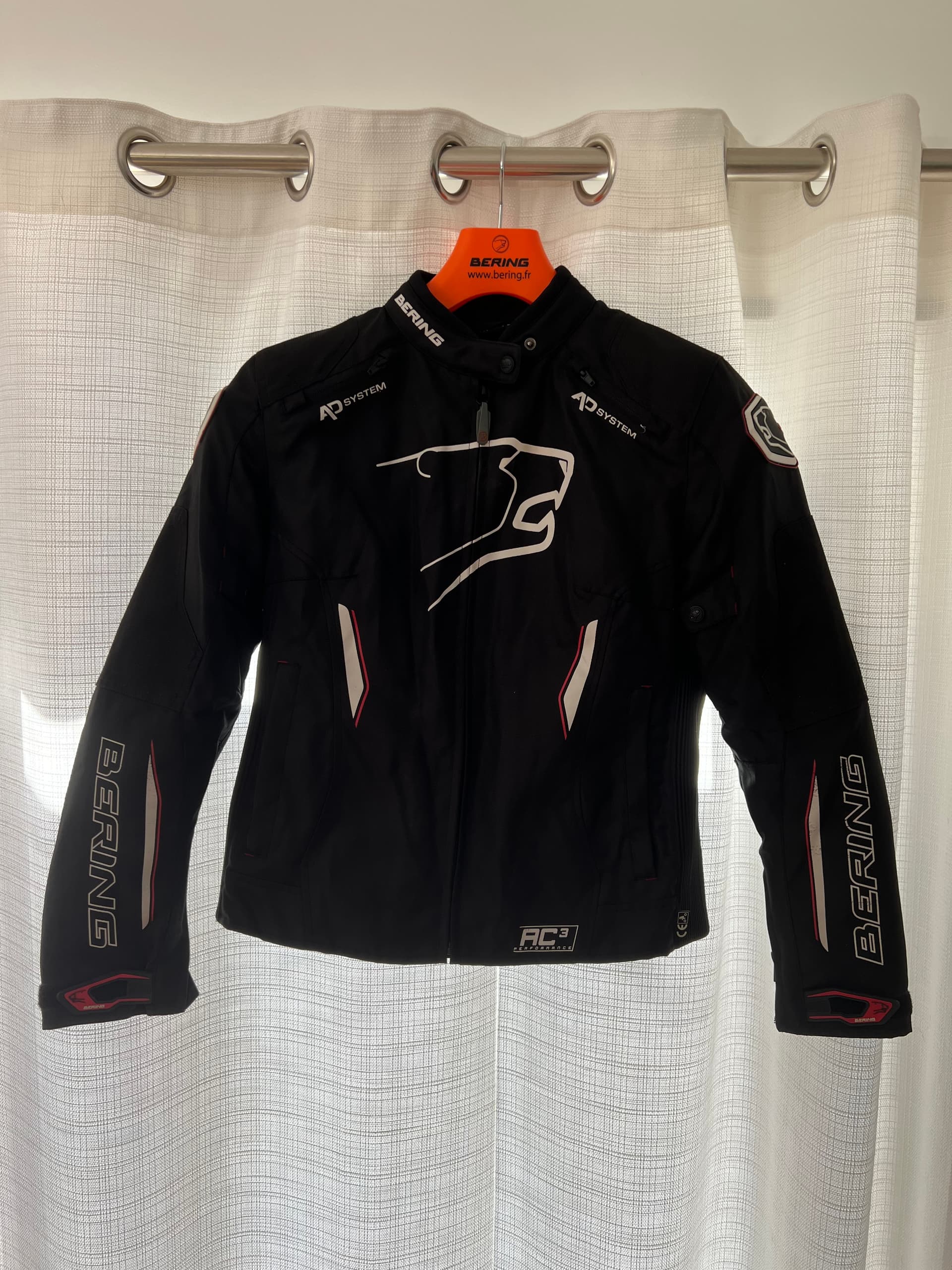 Veste moto femme