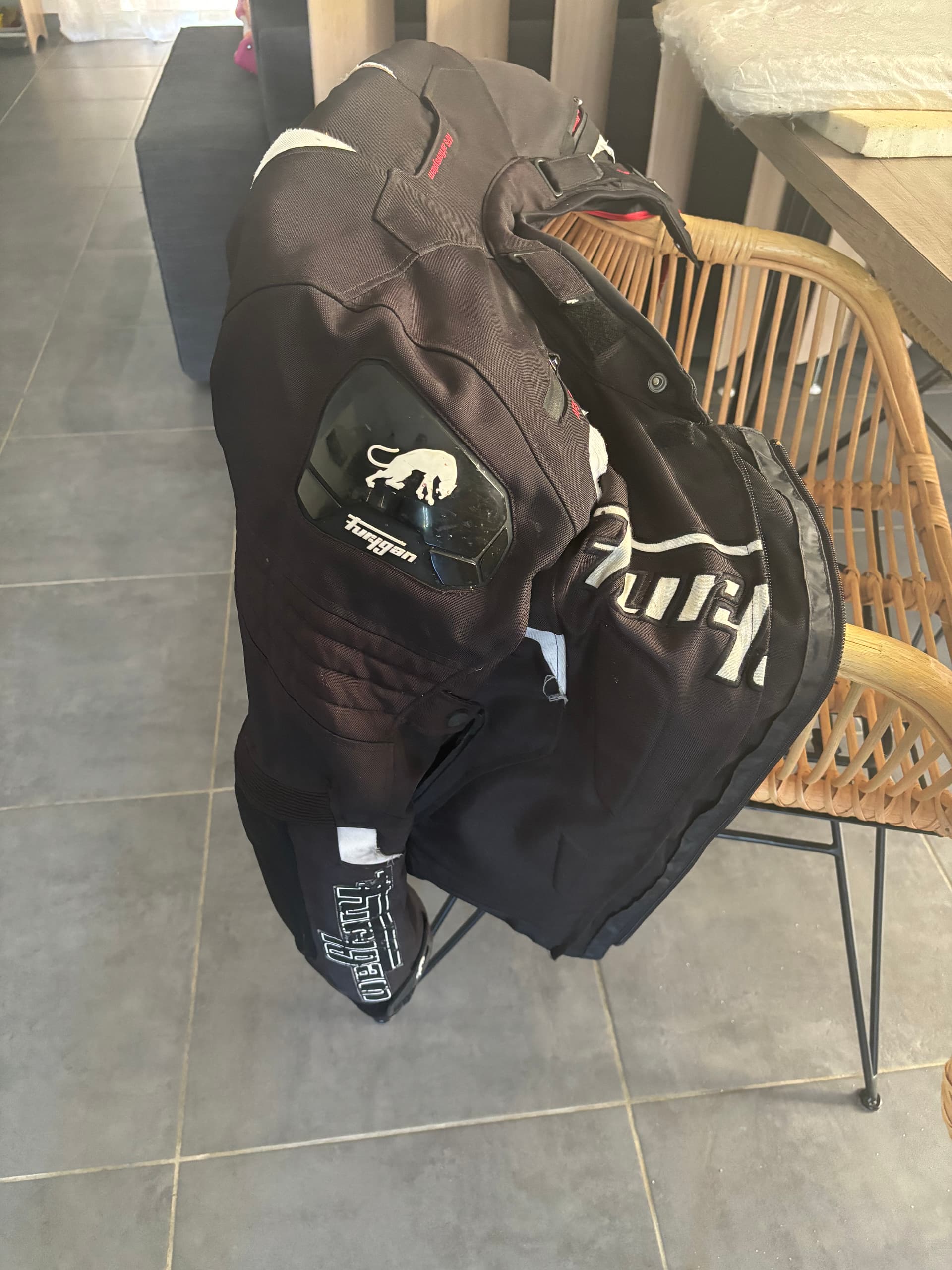 Veste motard Furygan — photo 2/4