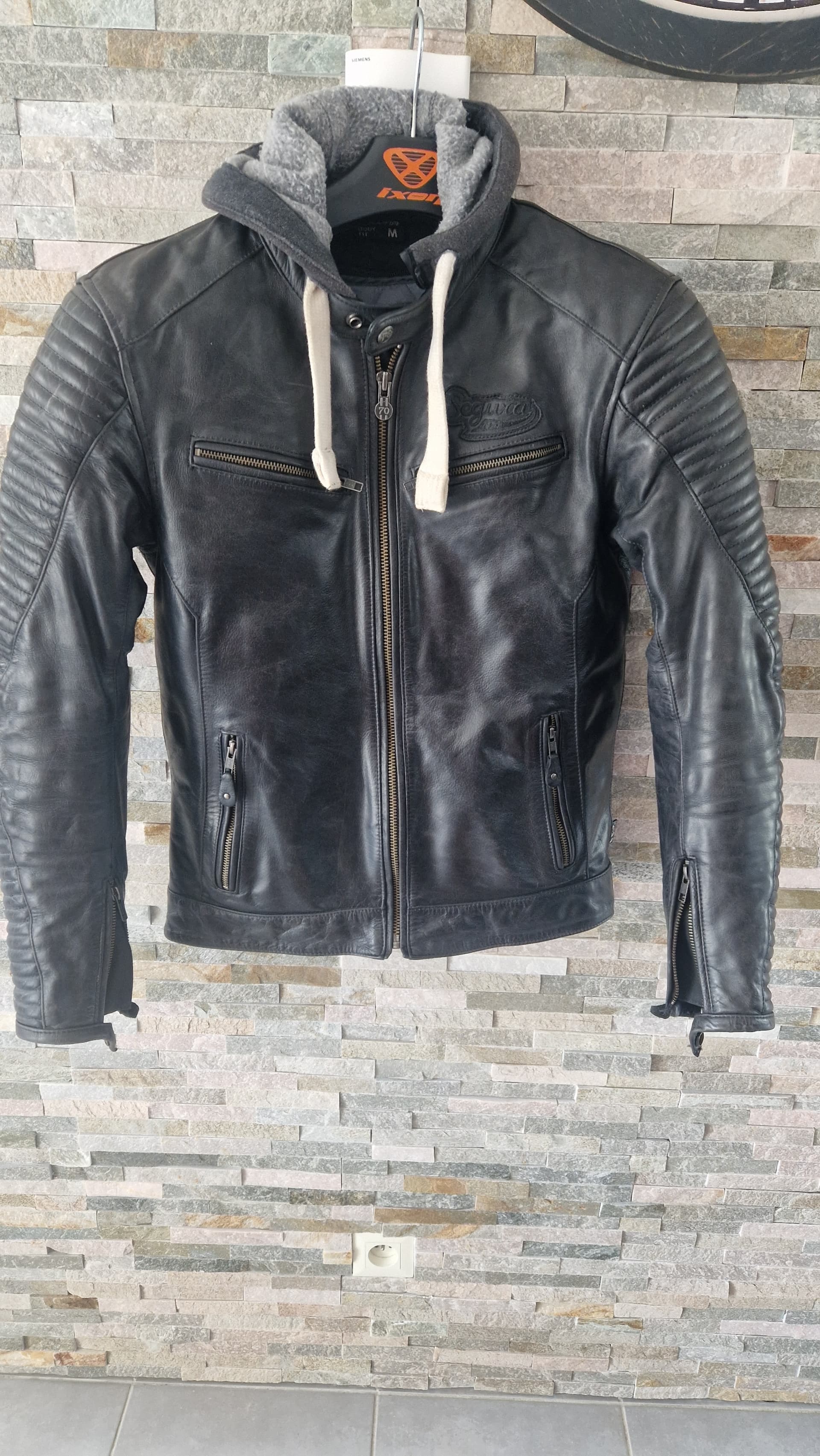 Blouson moto cuir segura dorian