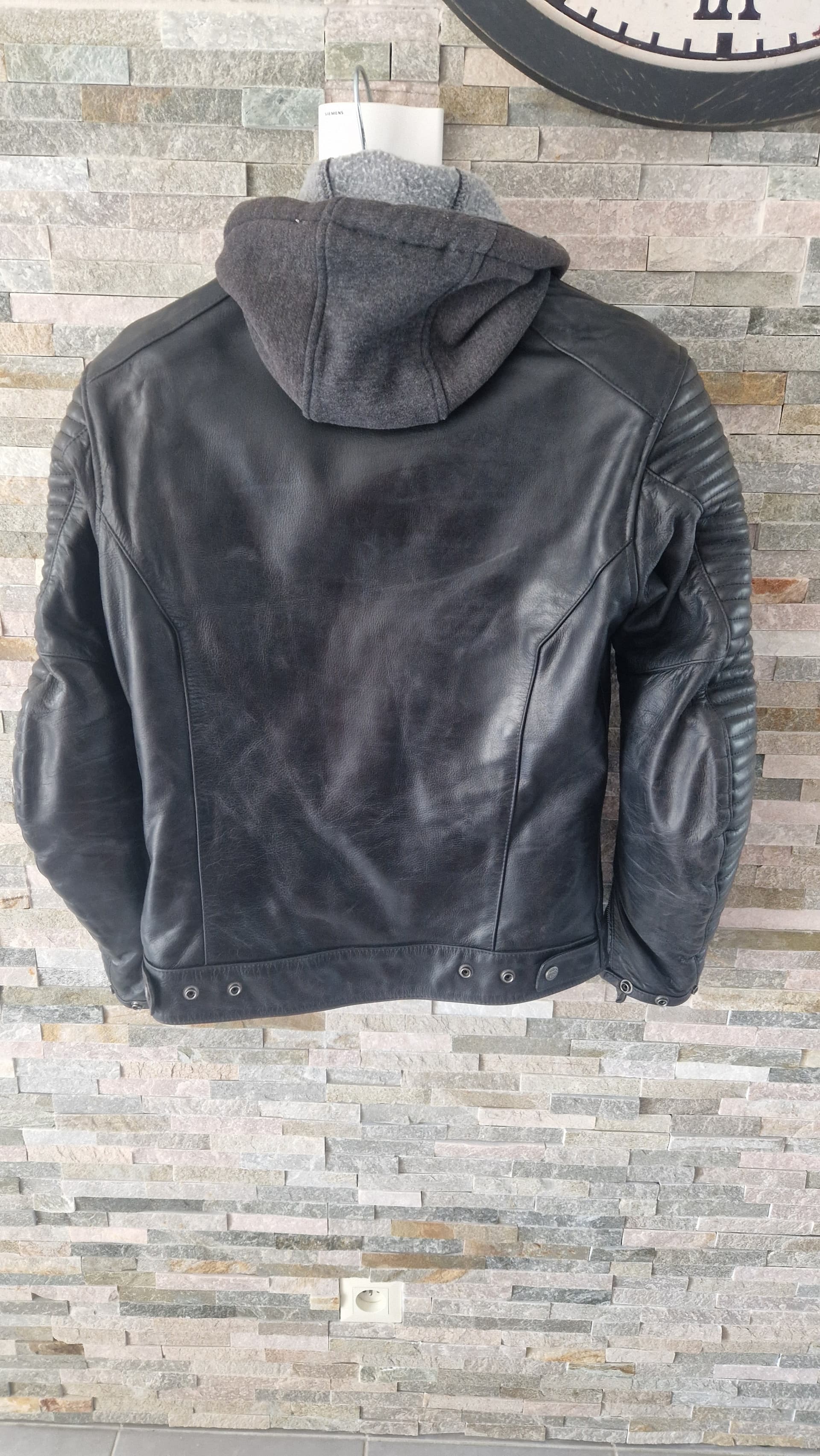Blouson moto cuir segura dorian — photo 2/2