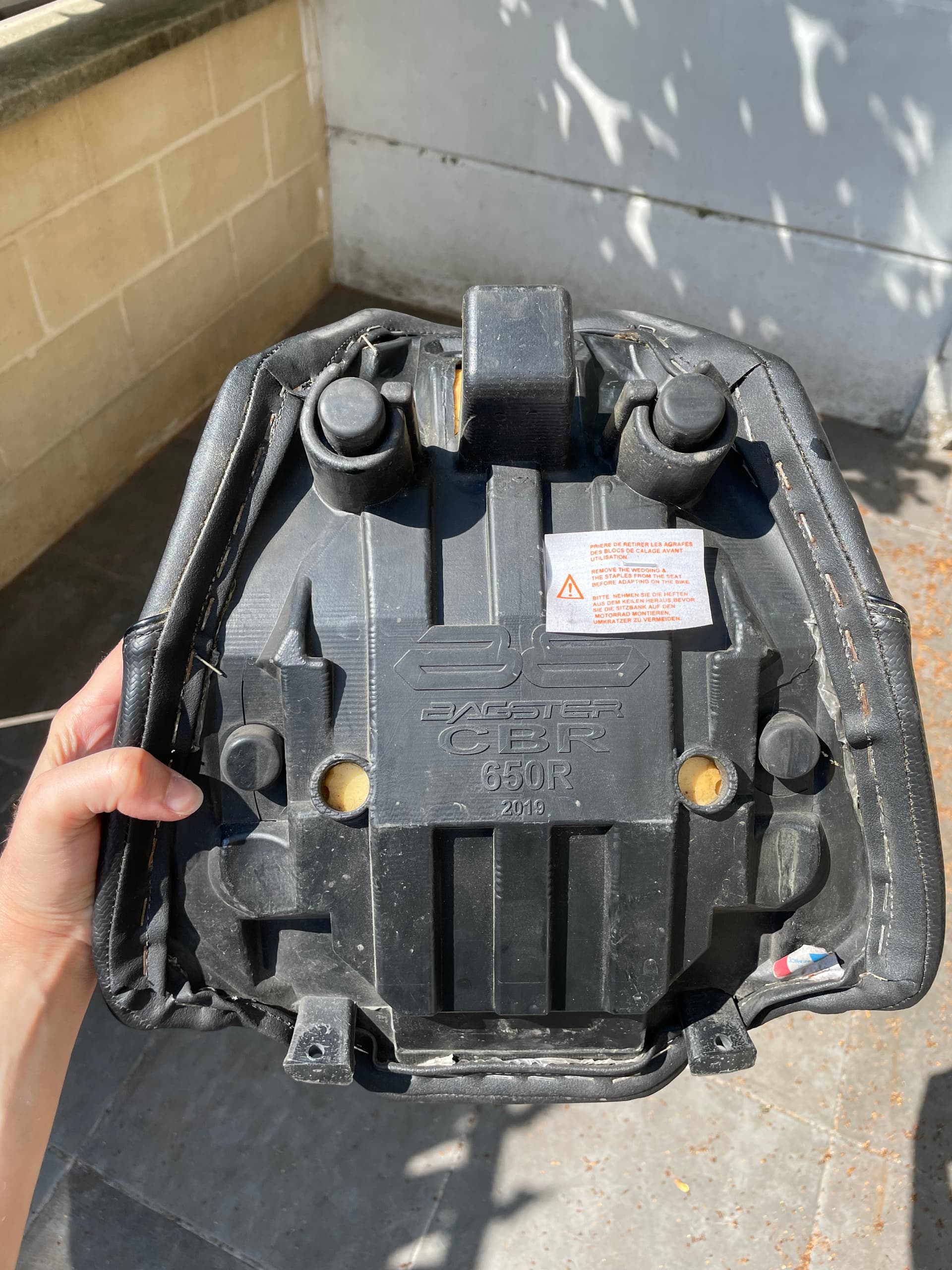 Selle confort bagster ready luxe cb650R — photo 3/5