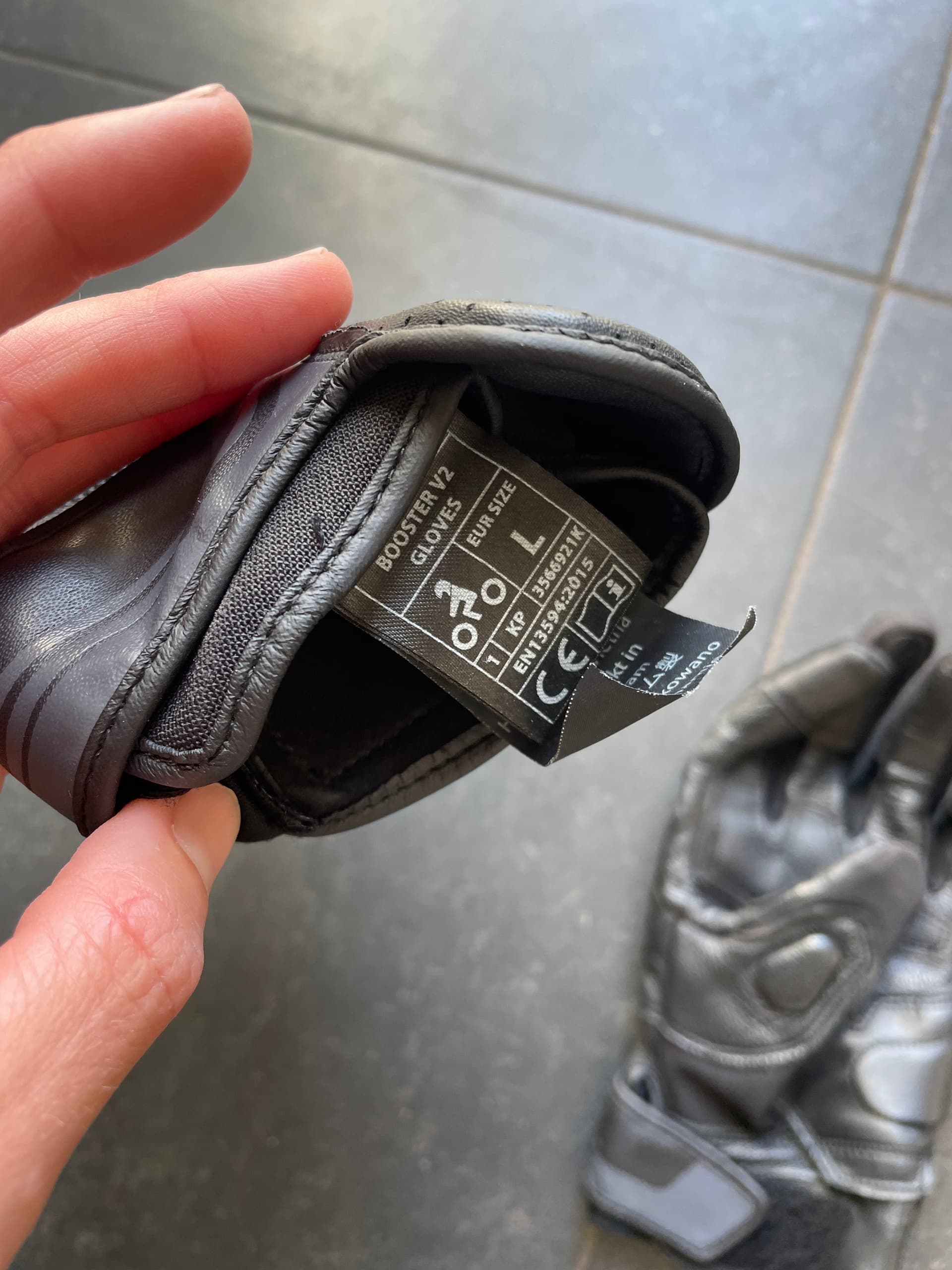 Gant cuir Alpinestars — photo 2/2