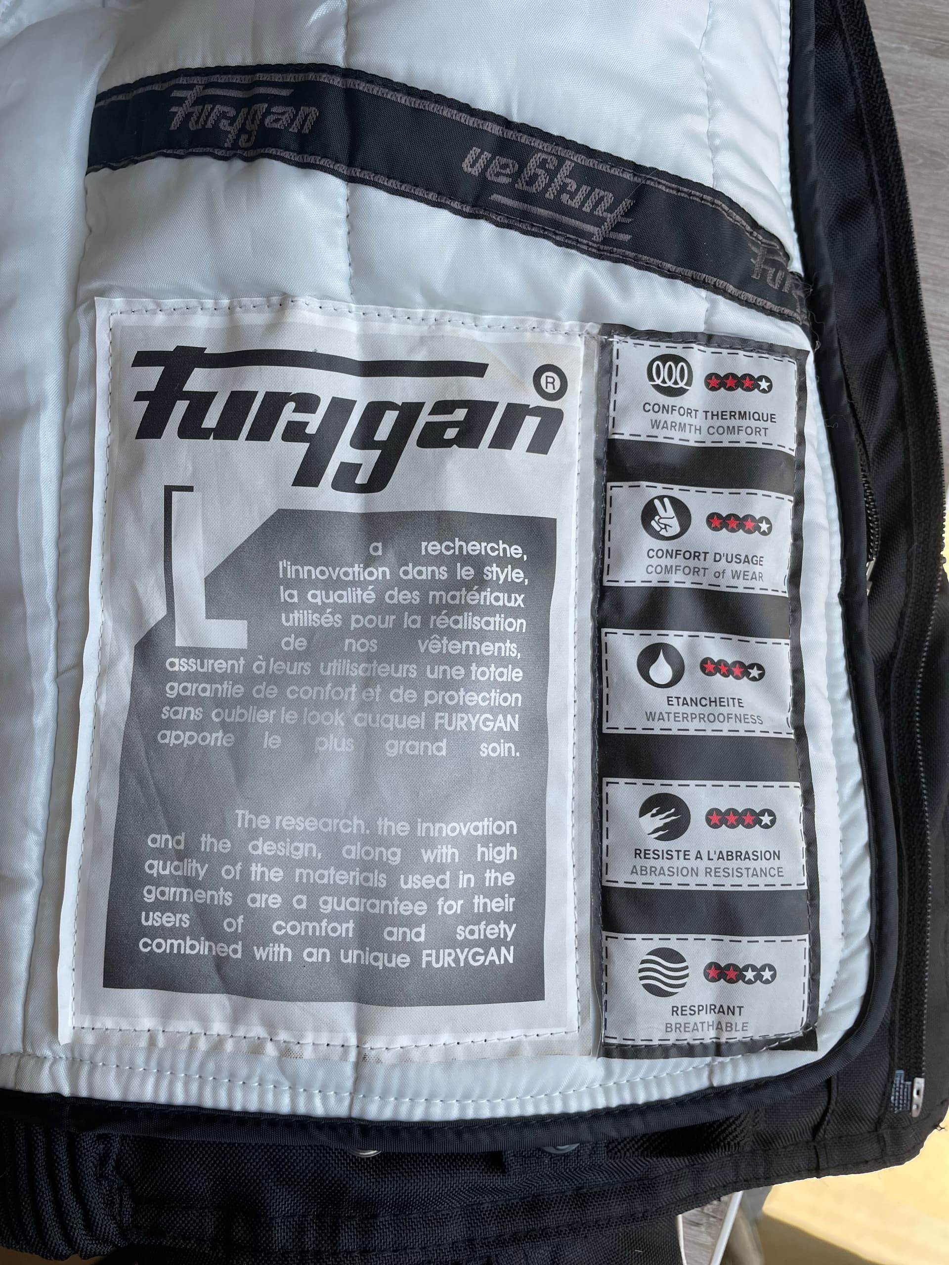 Blouson de moto Furygan — photo 4/4