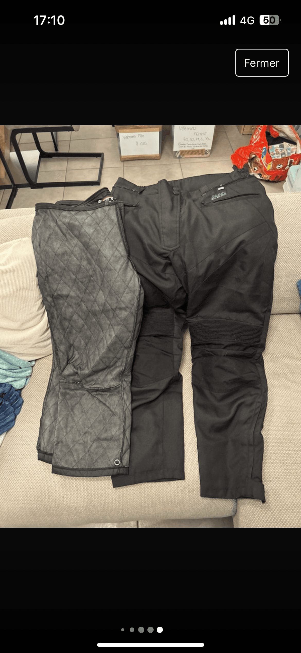 Pantalon moto ixs — photo 5/5
