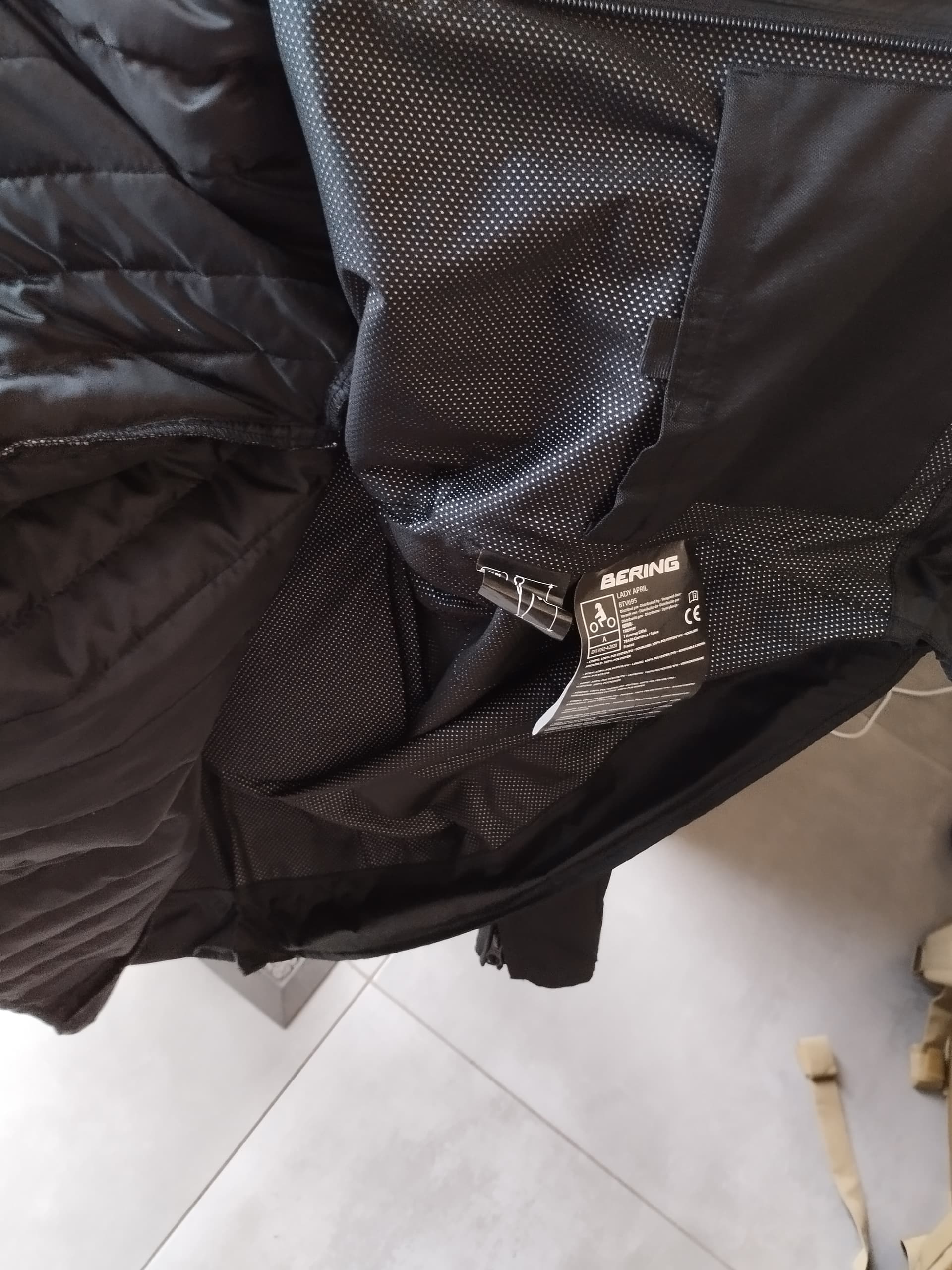 Blouson femme de moto bering — photo 5/5