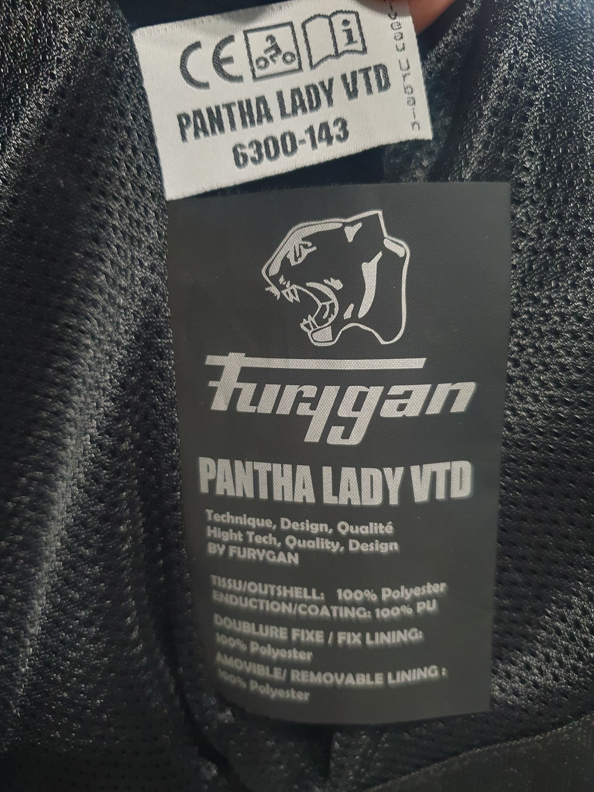 Blouson Femme Furygan Xl — photo 4/5