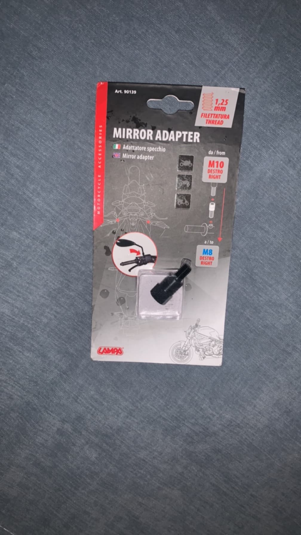 Adaptateur miroir/retro — photo 1/3