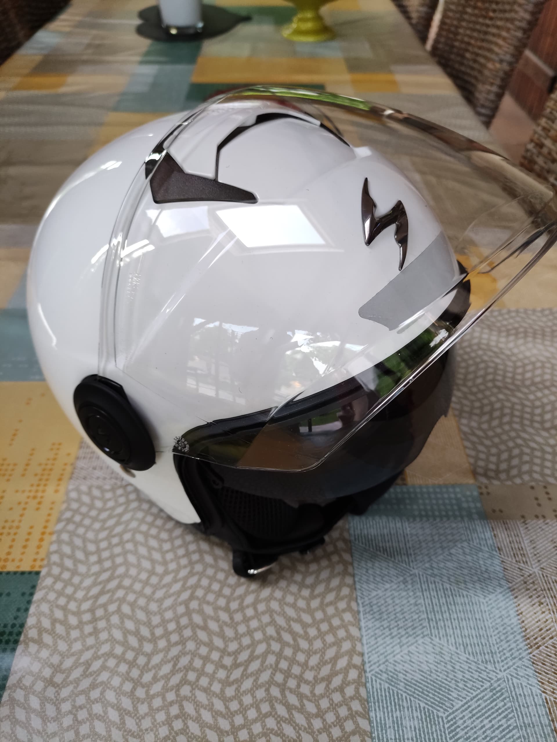 Casque scorpion Exo city XS blanc — photo 2/5