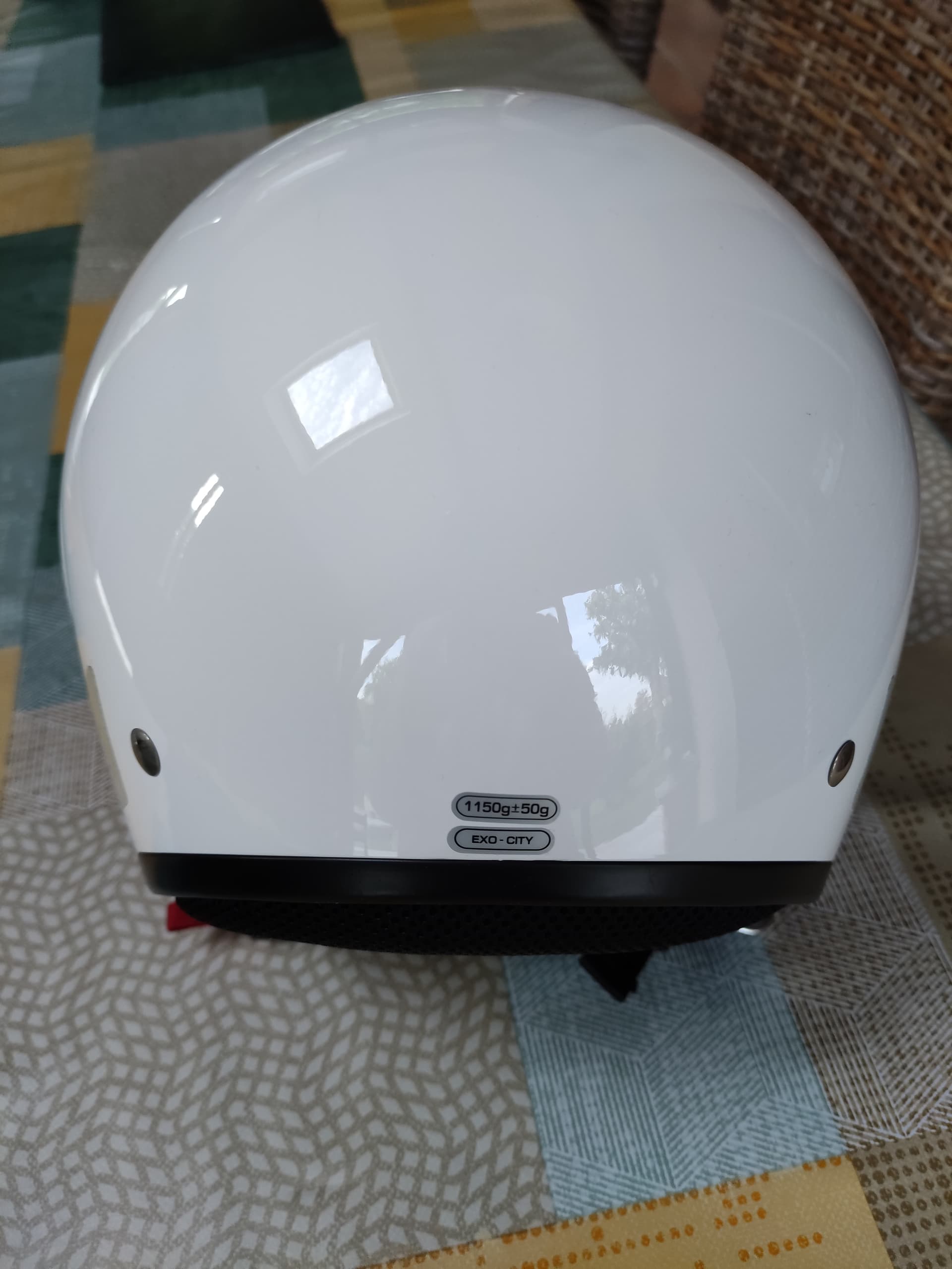 Casque scorpion Exo city XS blanc — photo 5/5