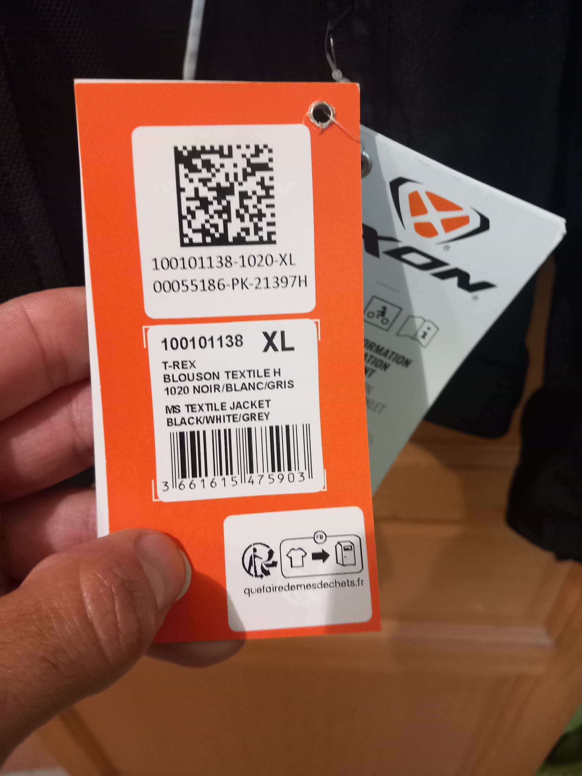 Veste moto ixon — photo 2/3