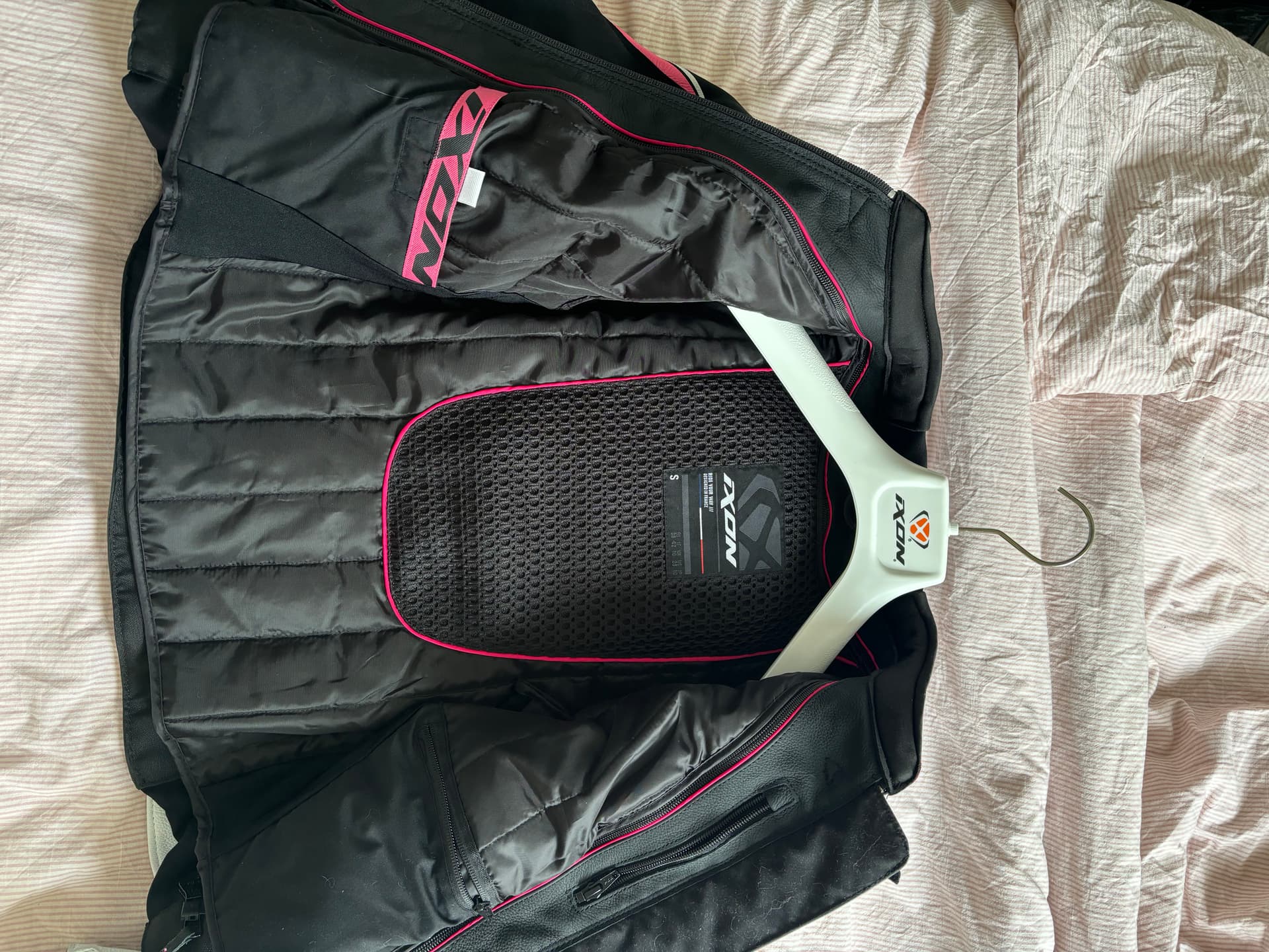 Veste en cuir moto femme IXON — photo 3/3