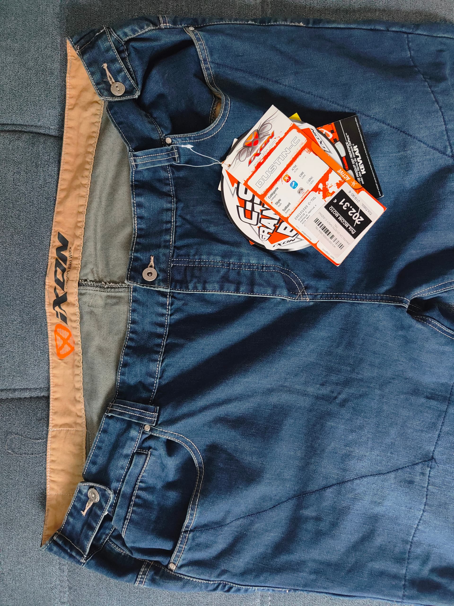 Pantalon Jean IXON 7XL KEVLAR — photo 5/5