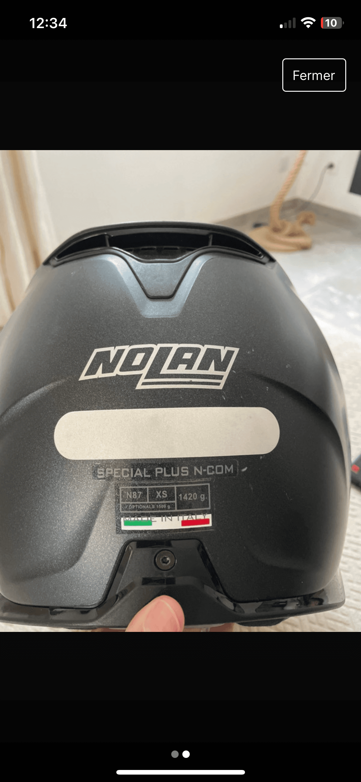 Casque moto Nolan — photo 2/2