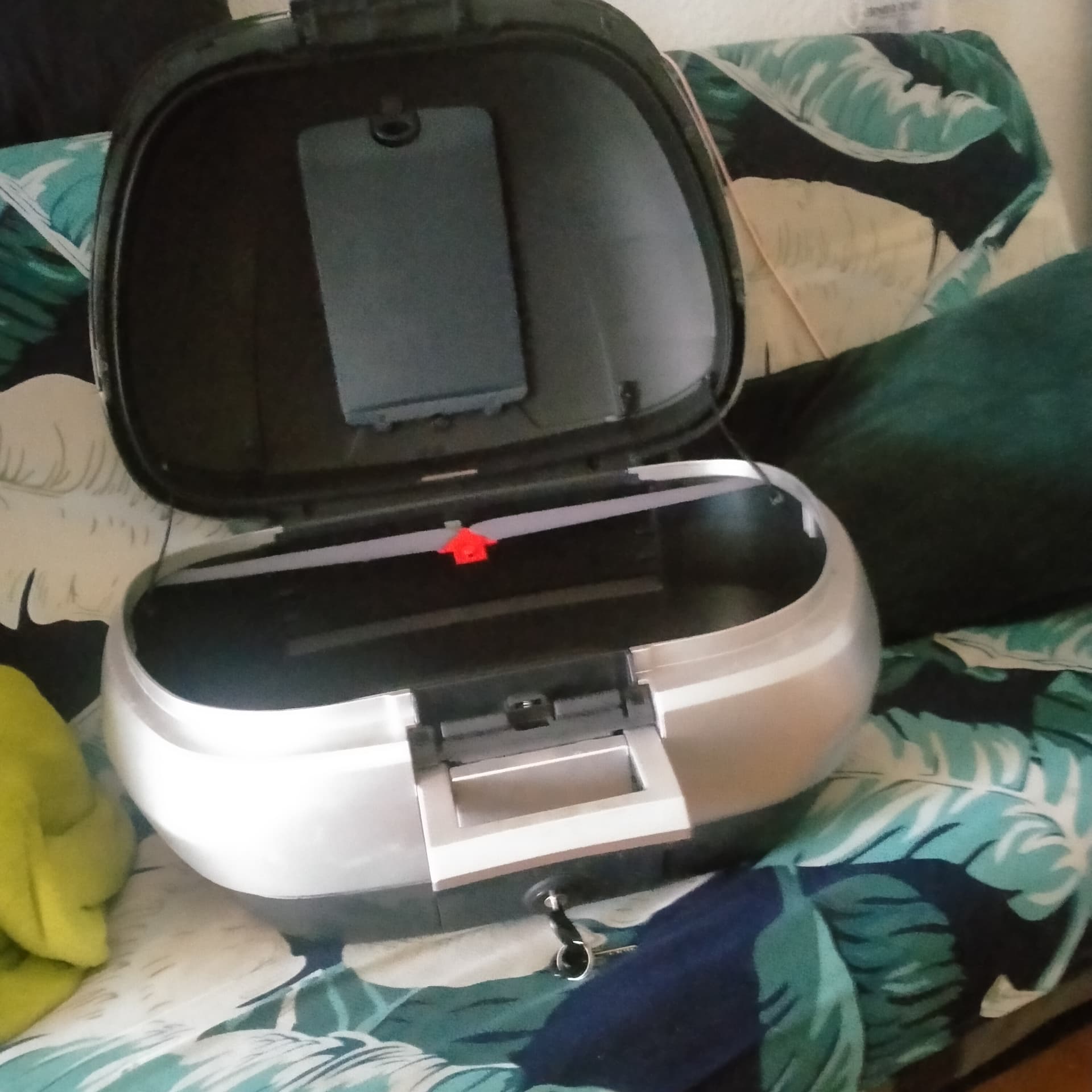 Top case MP3 valise