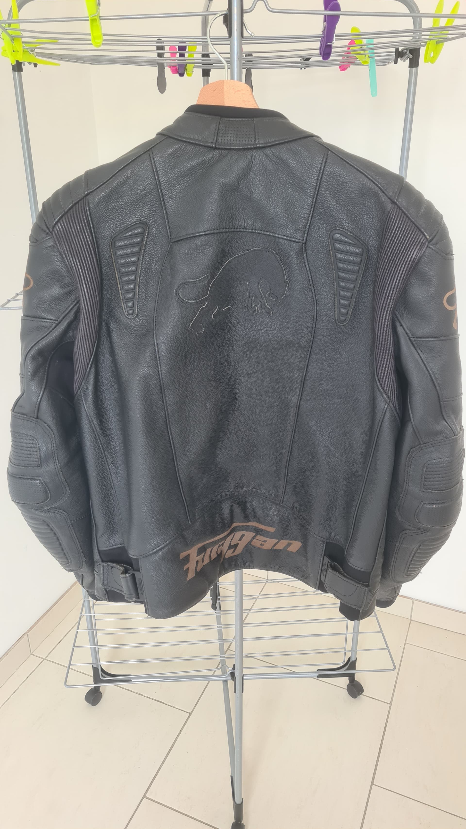 Veste cuire Fyrygan — photo 2/4