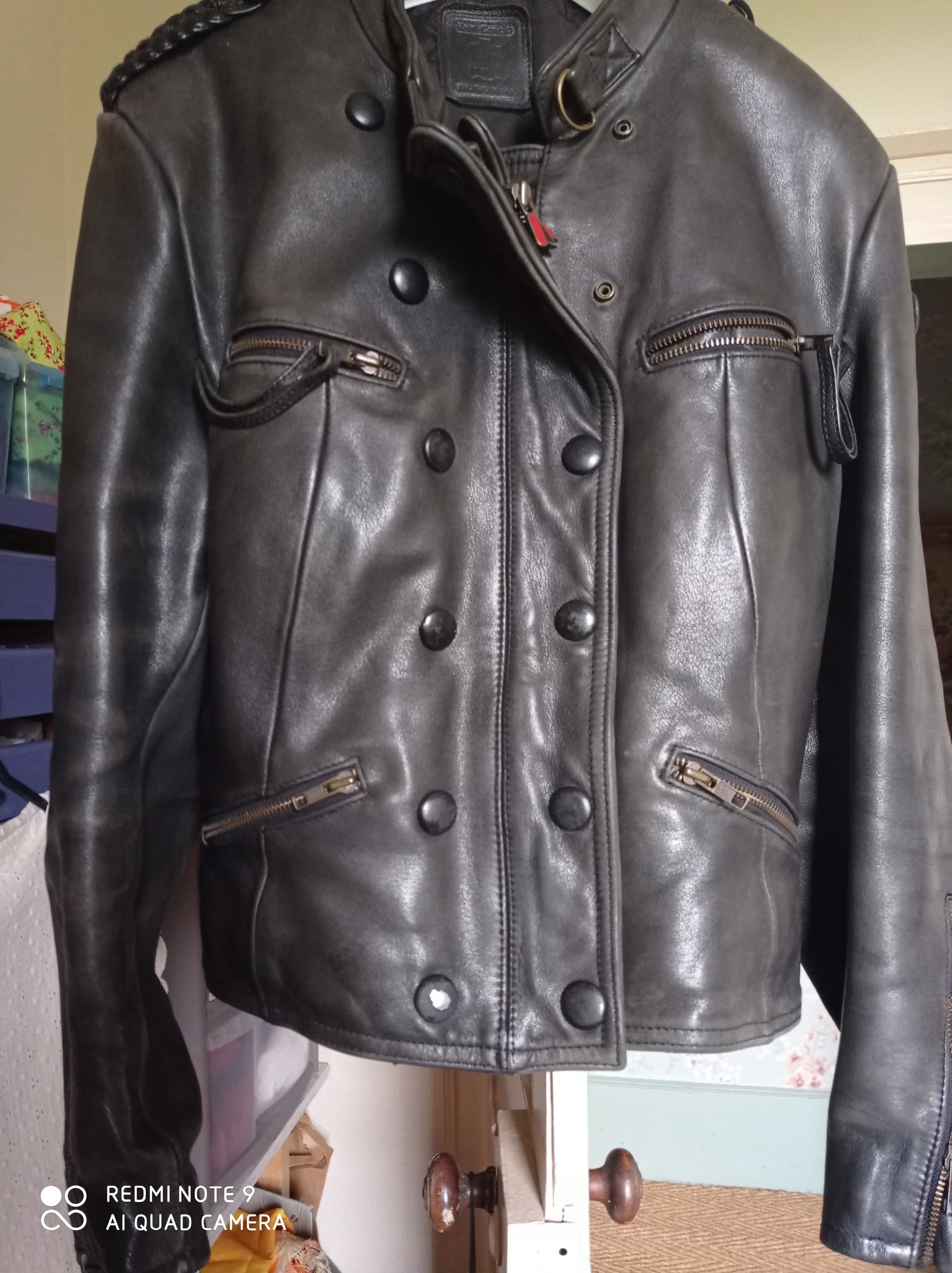 Blouson moto femme