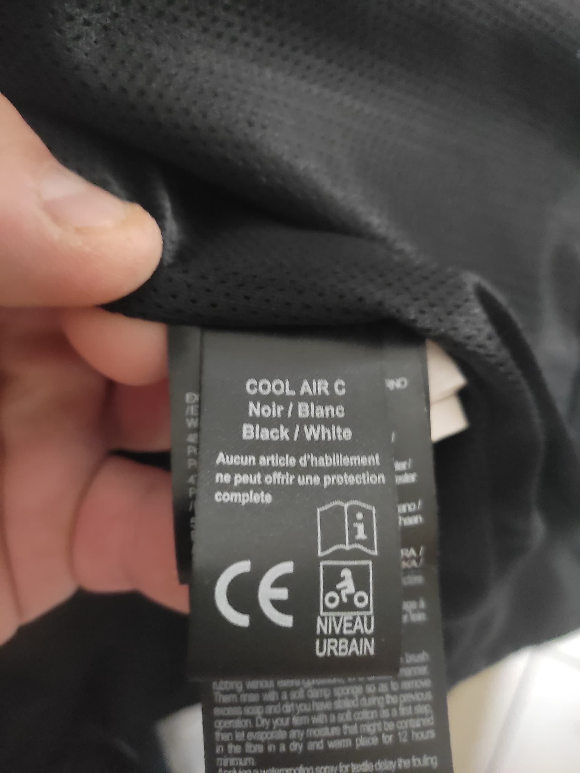 Blouson moto ixon été cool air c