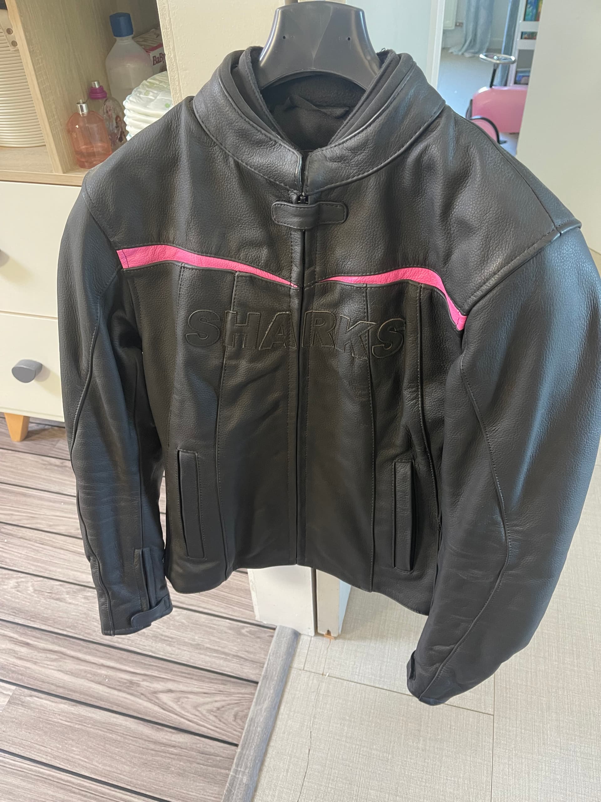 Veste Cuir femme Sharks — photo 1/4