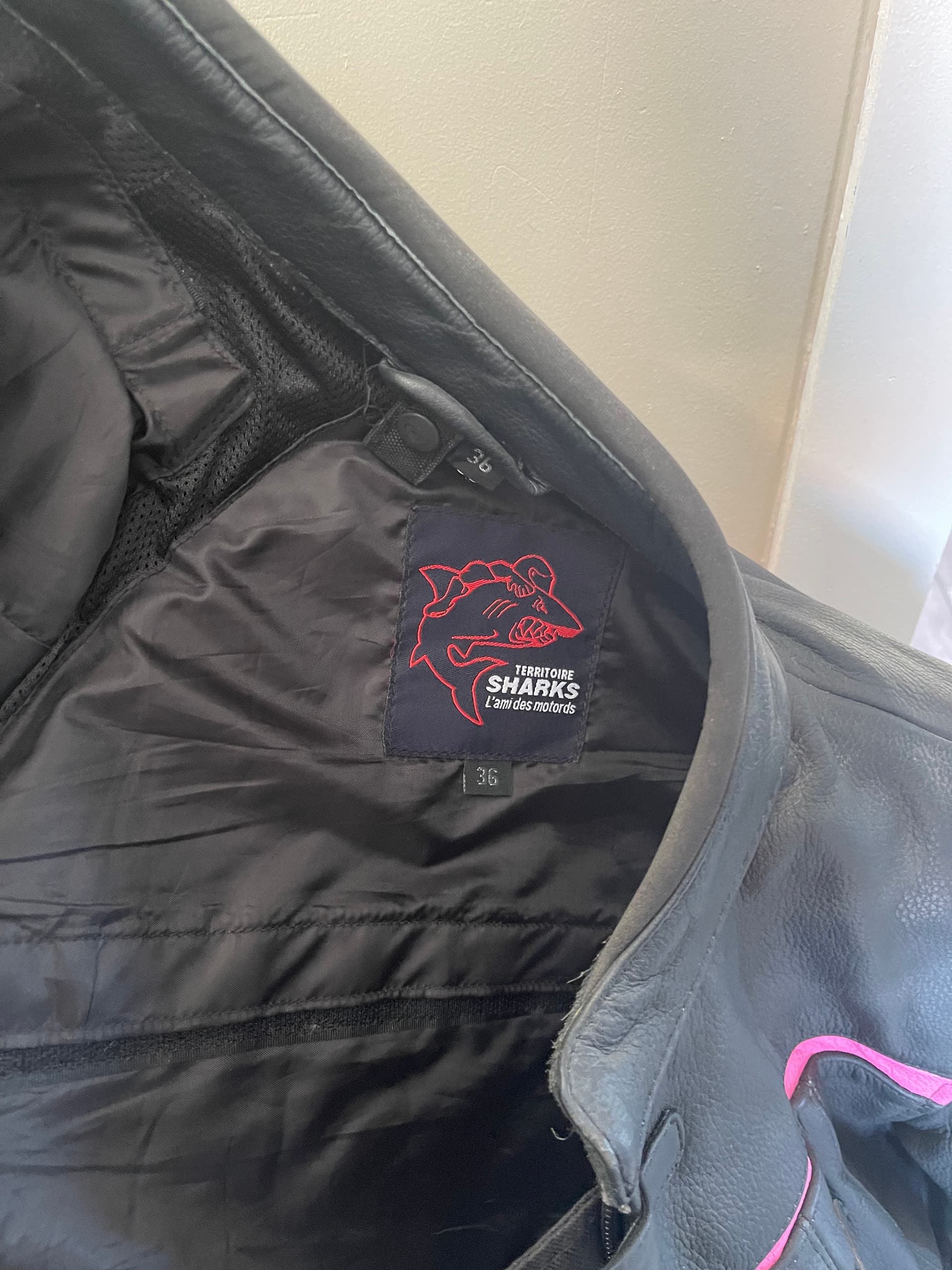 Veste Cuir femme Sharks — photo 2/4