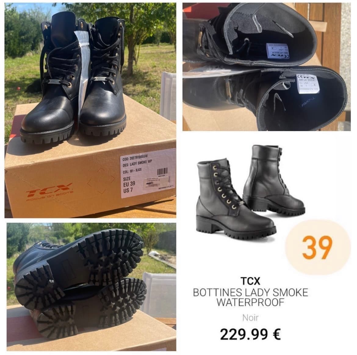 Bottes de moto TCX — photo 1/1