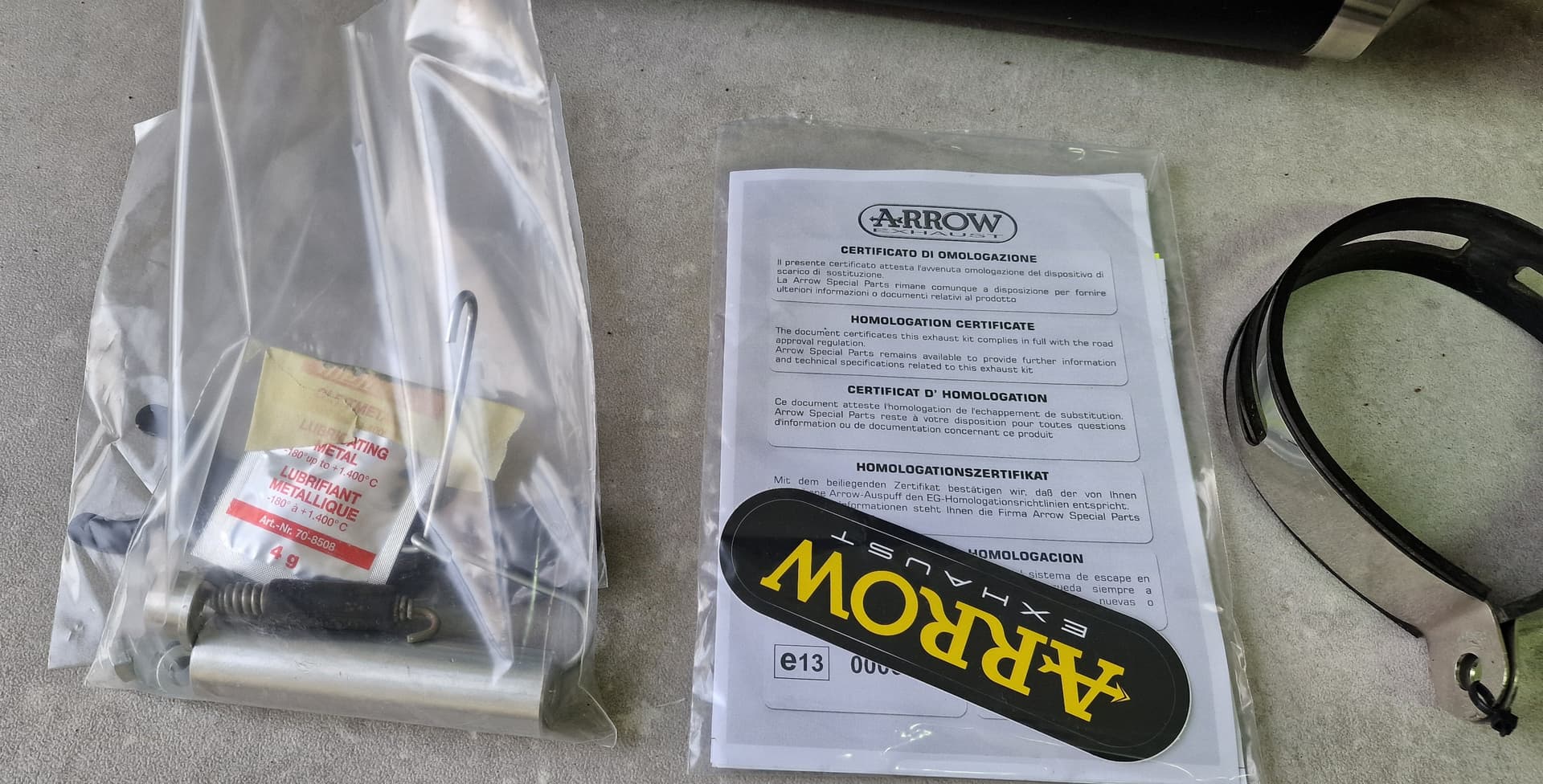 Echappement Arrow kawasaki Z 650 / ninja 650 ligne complète — photo 3/3