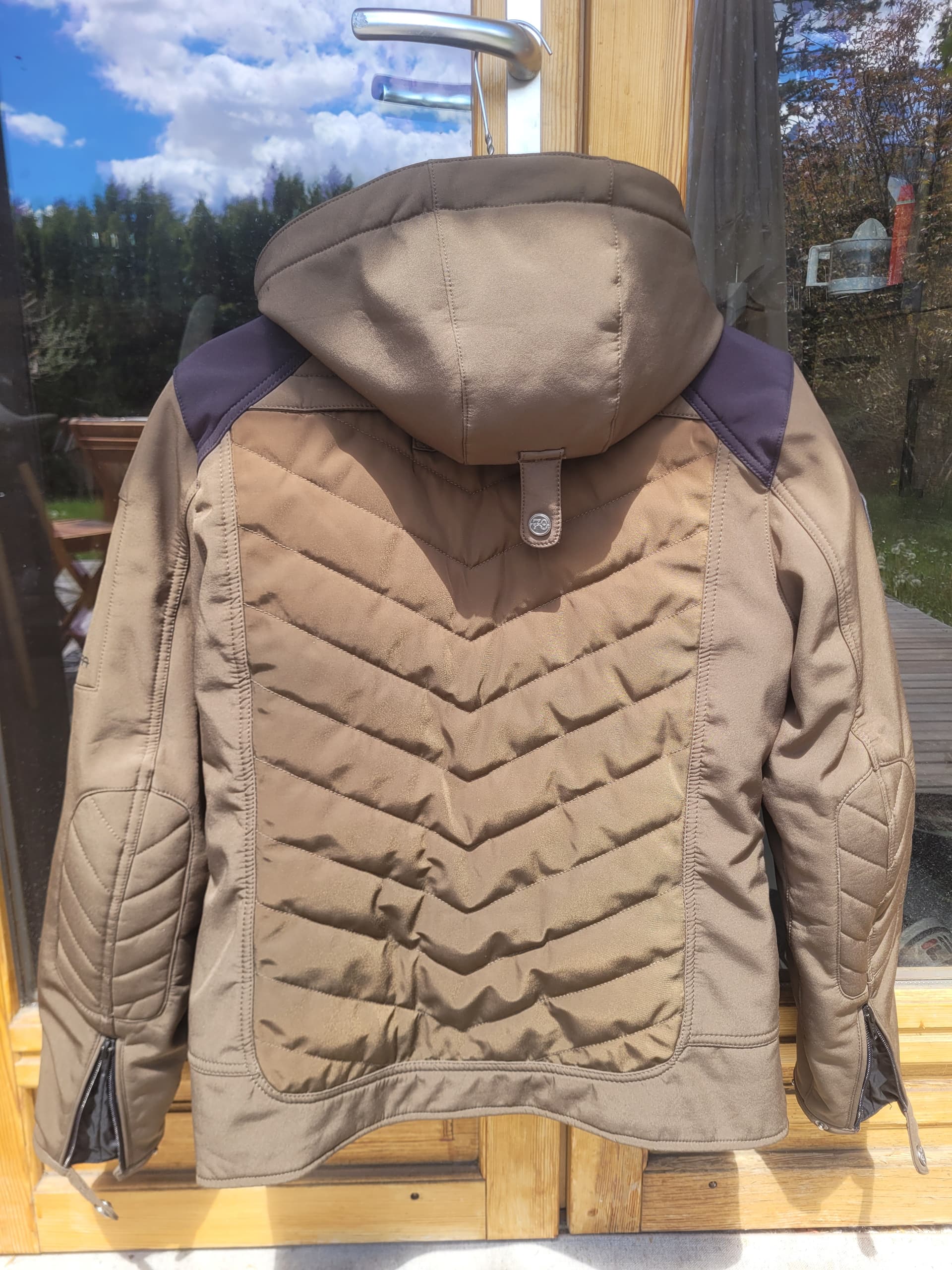 Blouson moto femme Segura Modèle Natcho marron — photo 2/2