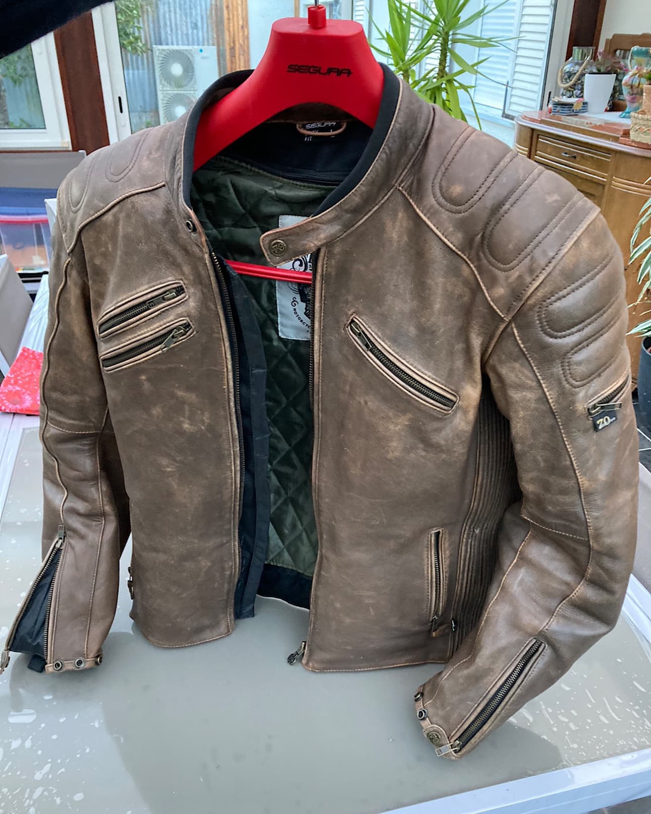 Blouson cuir SEGURA BONGO taille L